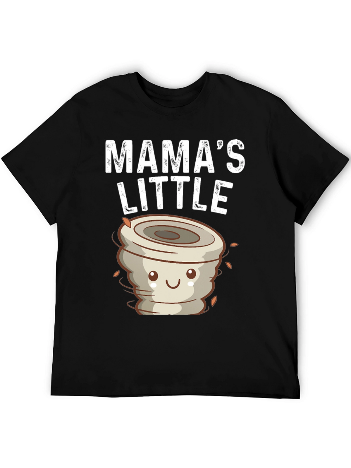 Mamas Little Tornado Black Graphic Tee