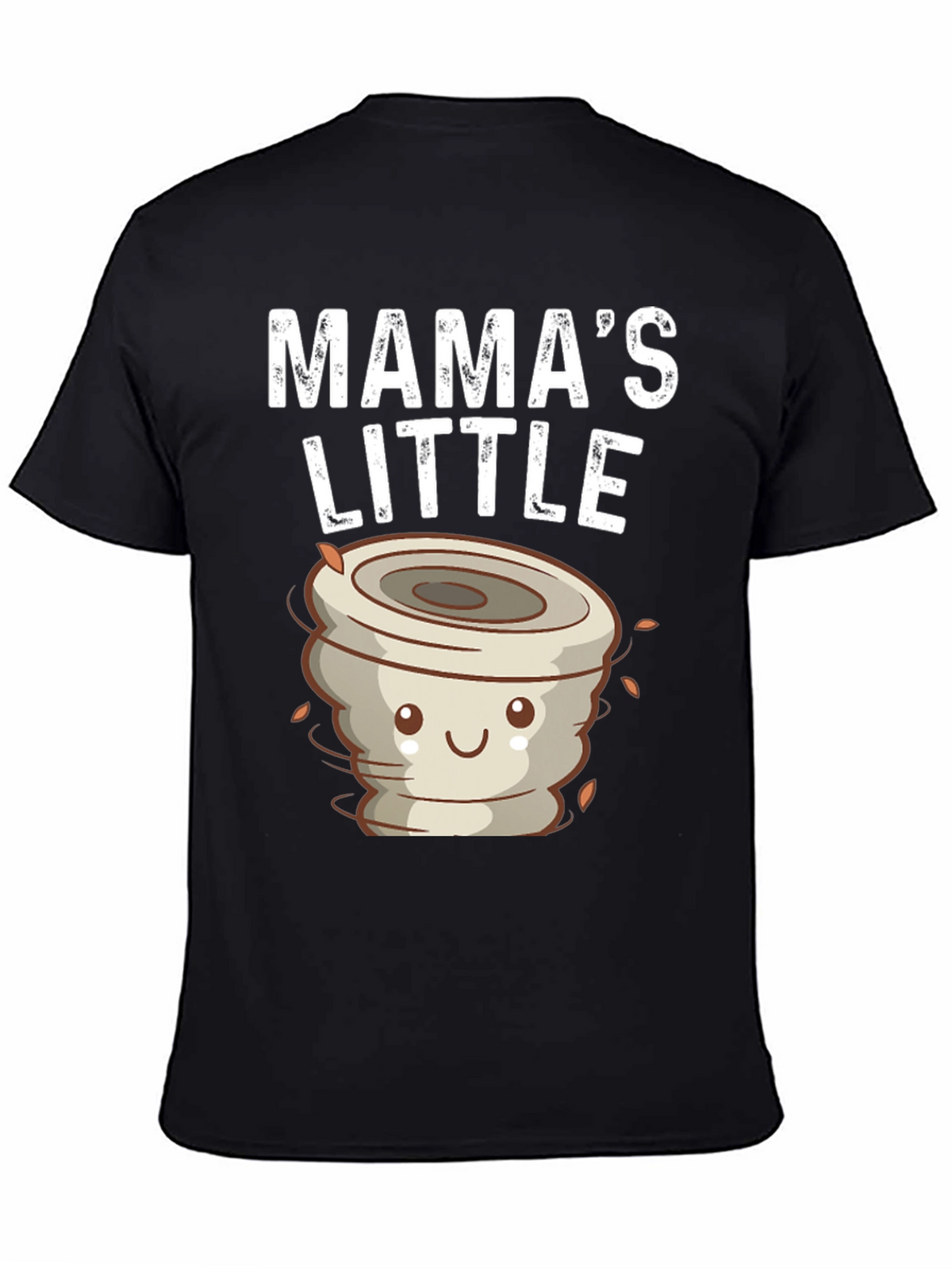 Mamas Little Tornado Black Graphic Tee