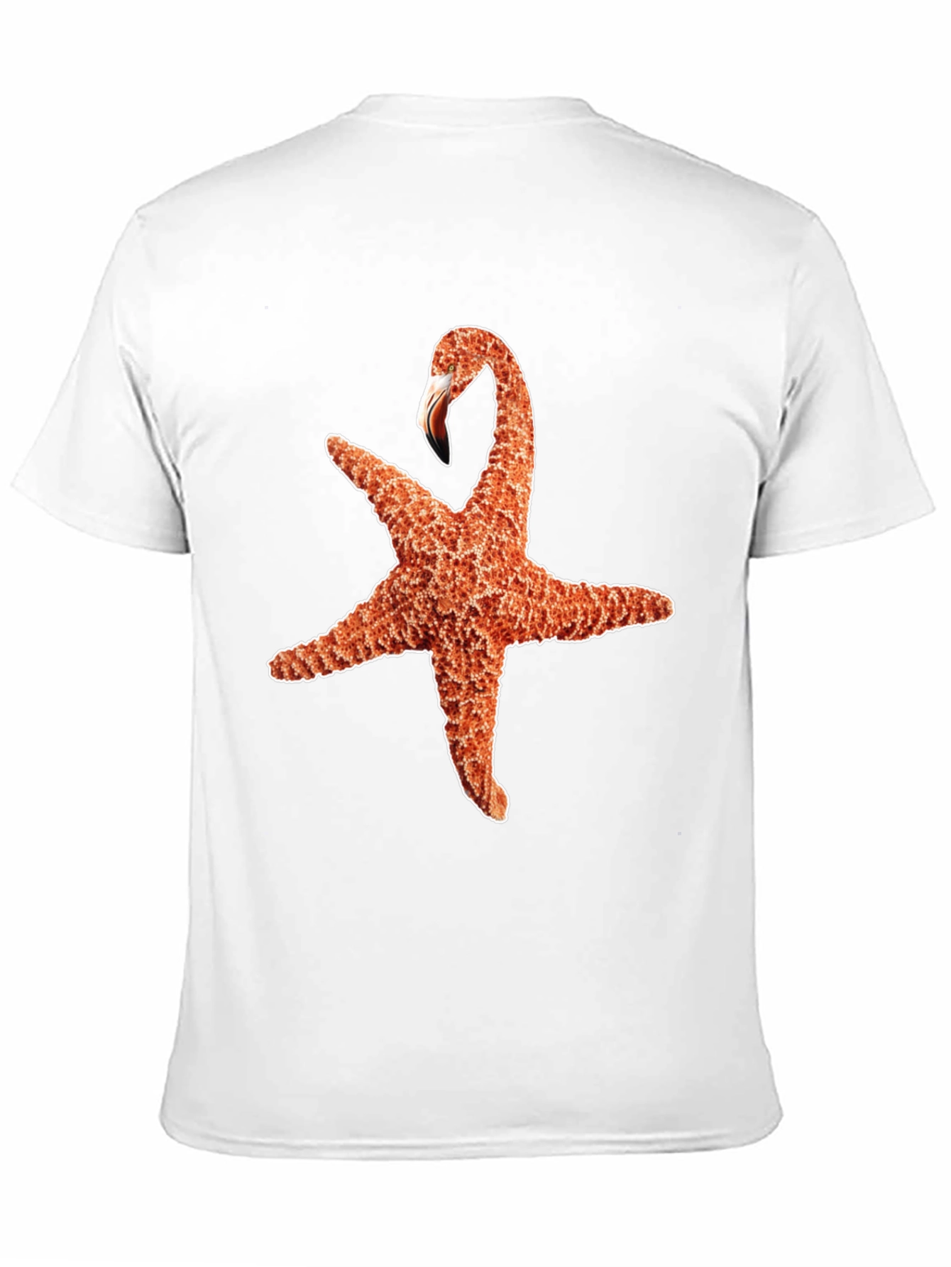 Starfish Flamingo Graphic Tee