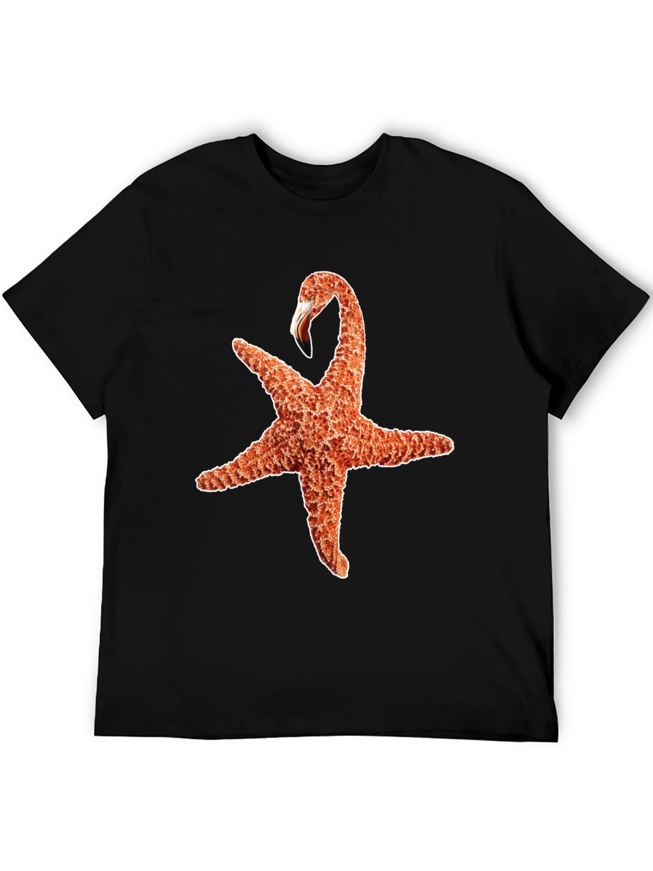 Starfish Flamingo Graphic Tee