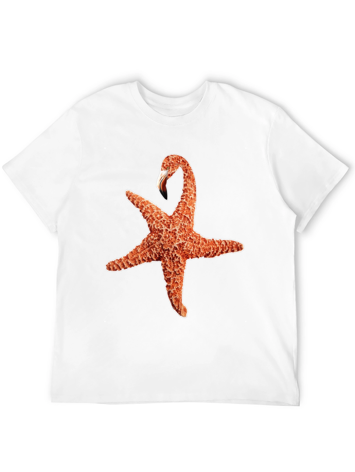 Starfish Flamingo Graphic Tee