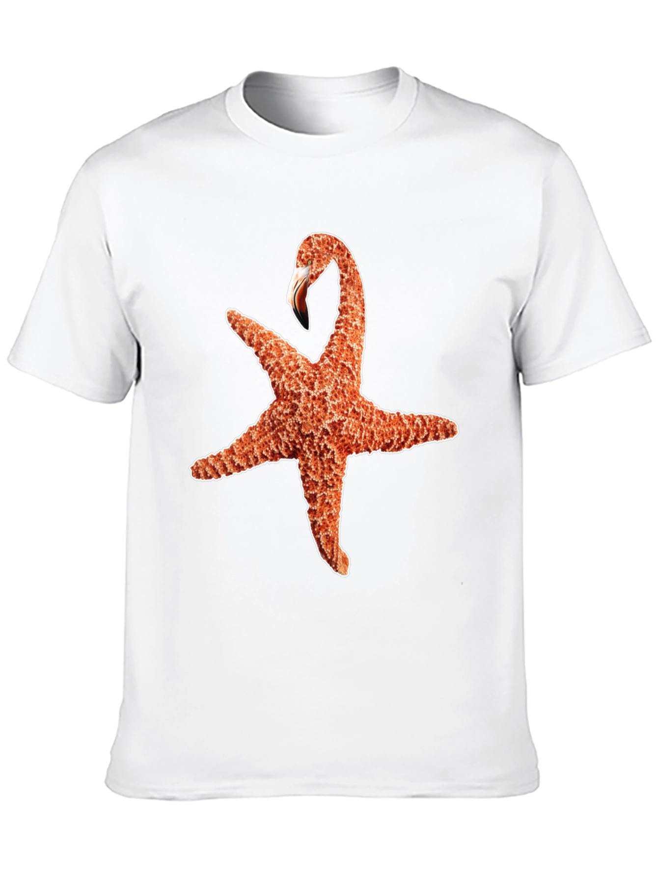 Starfish Flamingo Graphic Tee