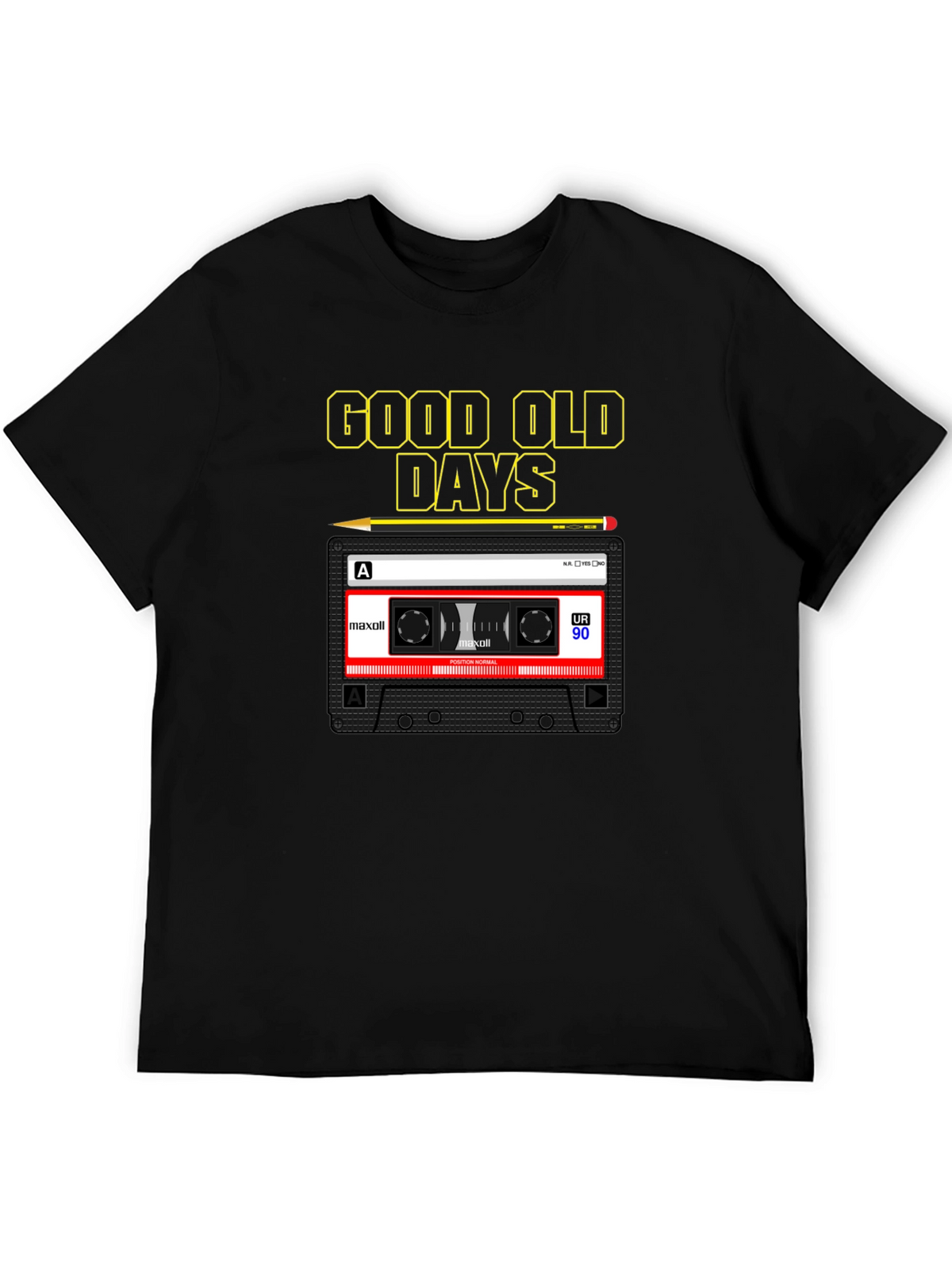 Good Old Days Cassette Tape T-Shirt