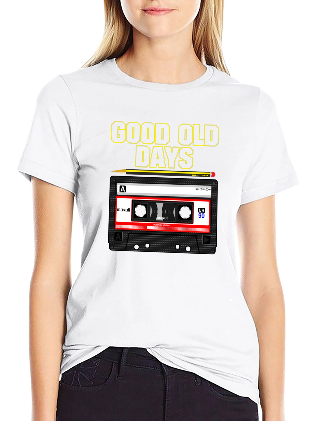 Good Old Days Cassette Tape T-Shirt