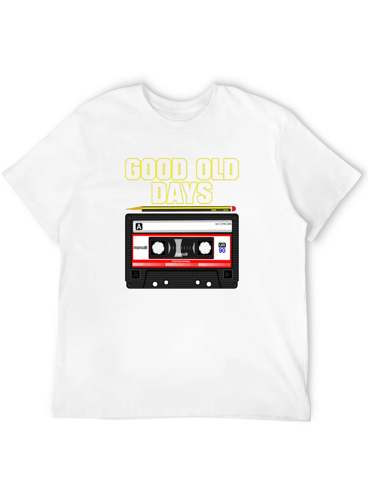Good Old Days Cassette Tape T-Shirt