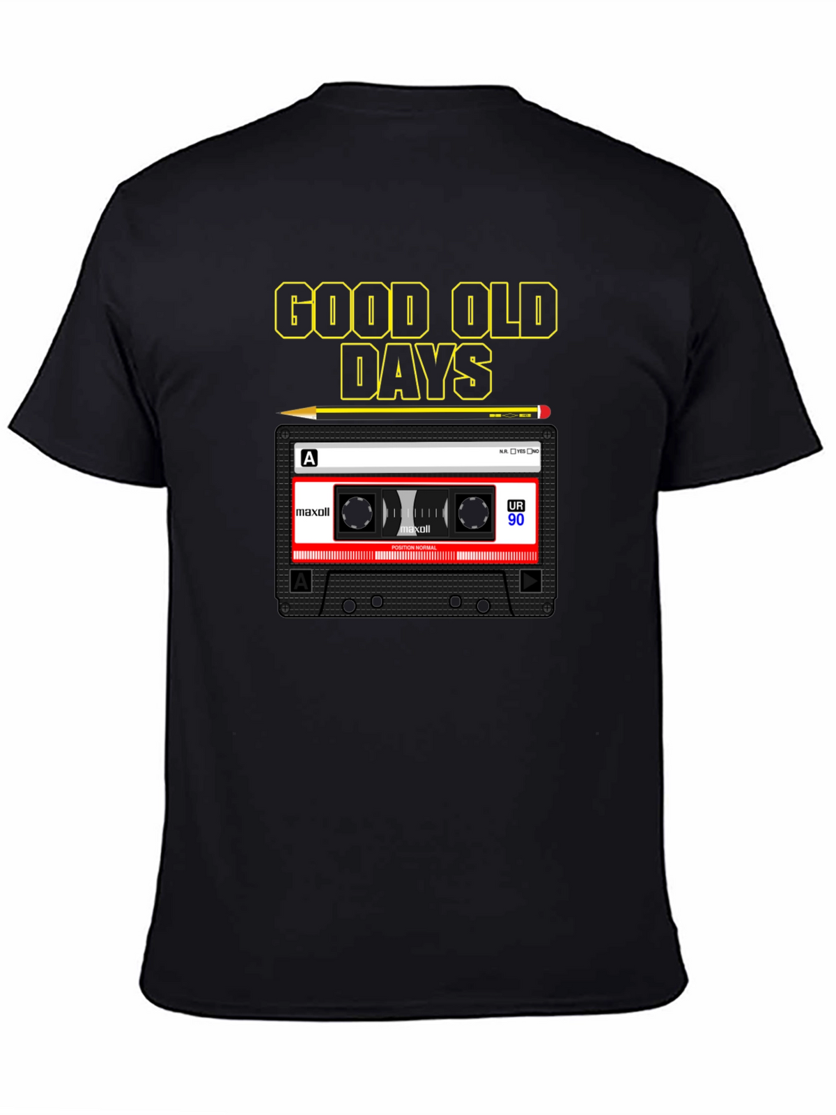 Good Old Days Cassette Tape T-Shirt