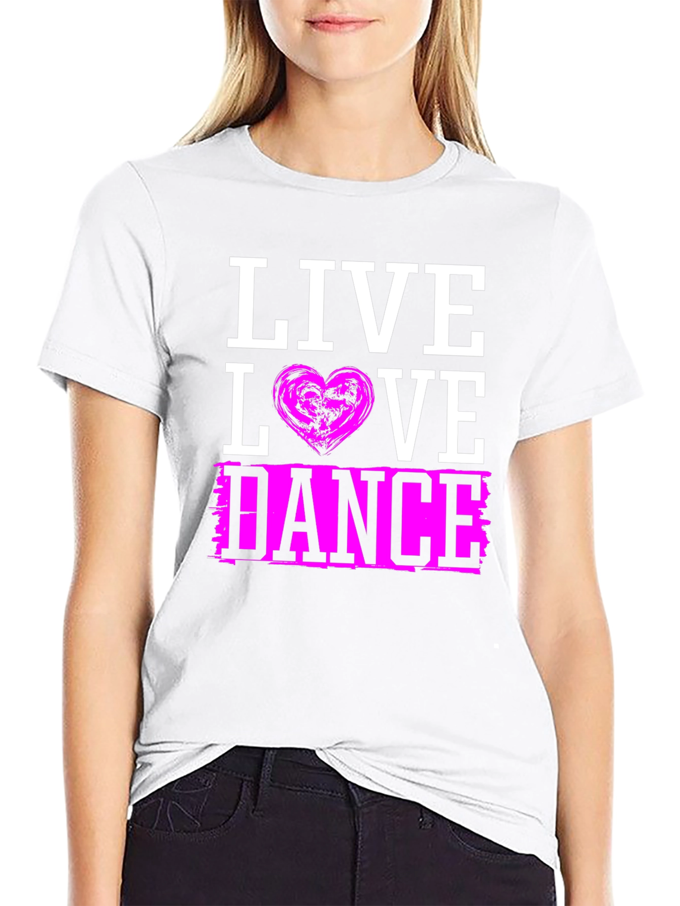 Live Love Dance Graphic T-Shirt