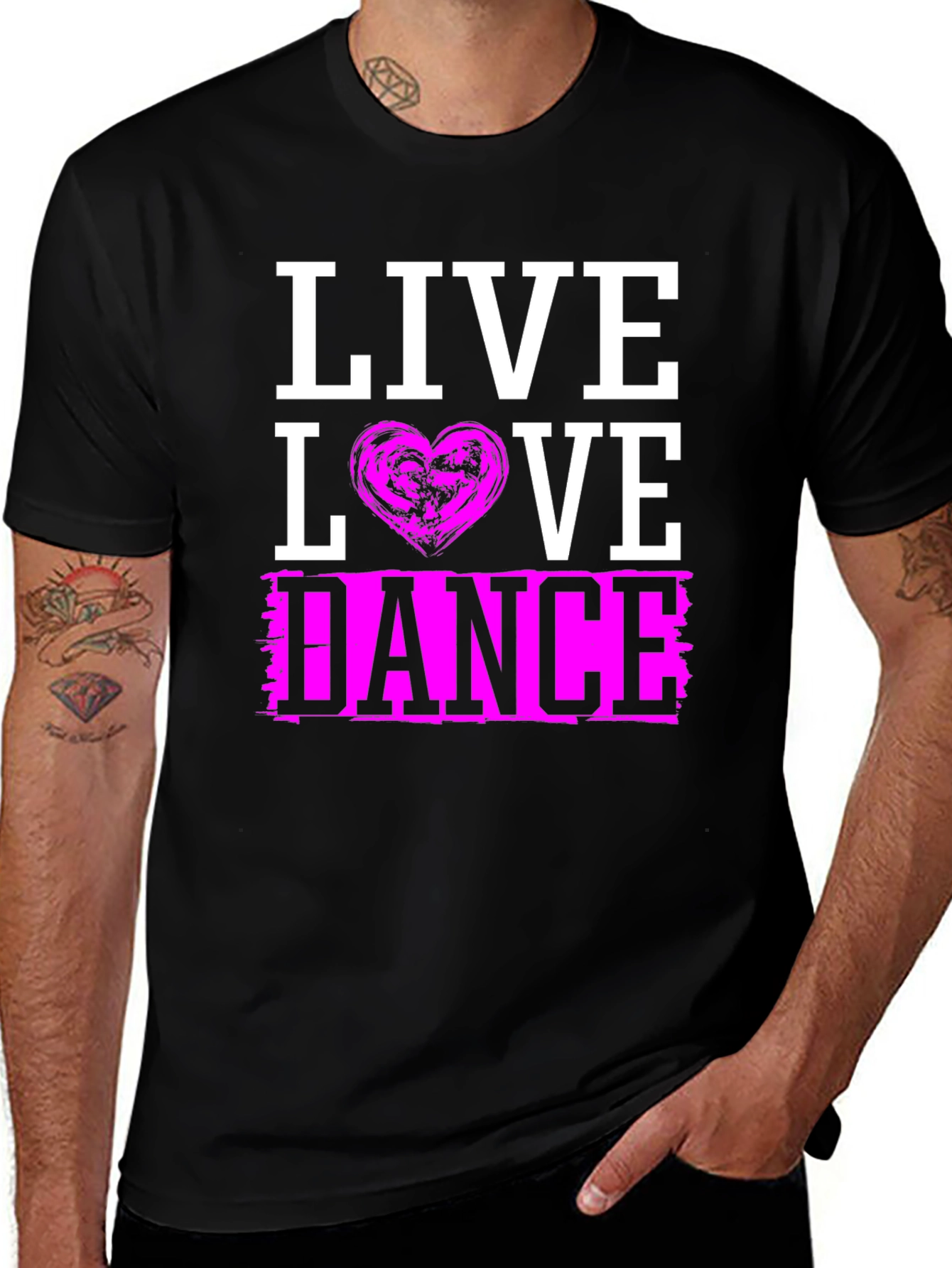 Live Love Dance Graphic T-Shirt