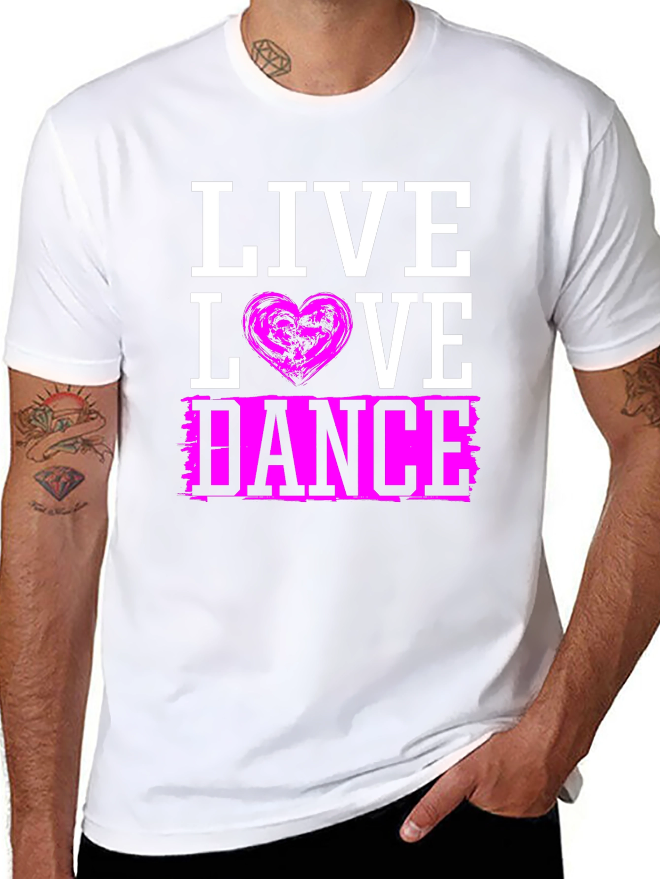 Live Love Dance Graphic T-Shirt