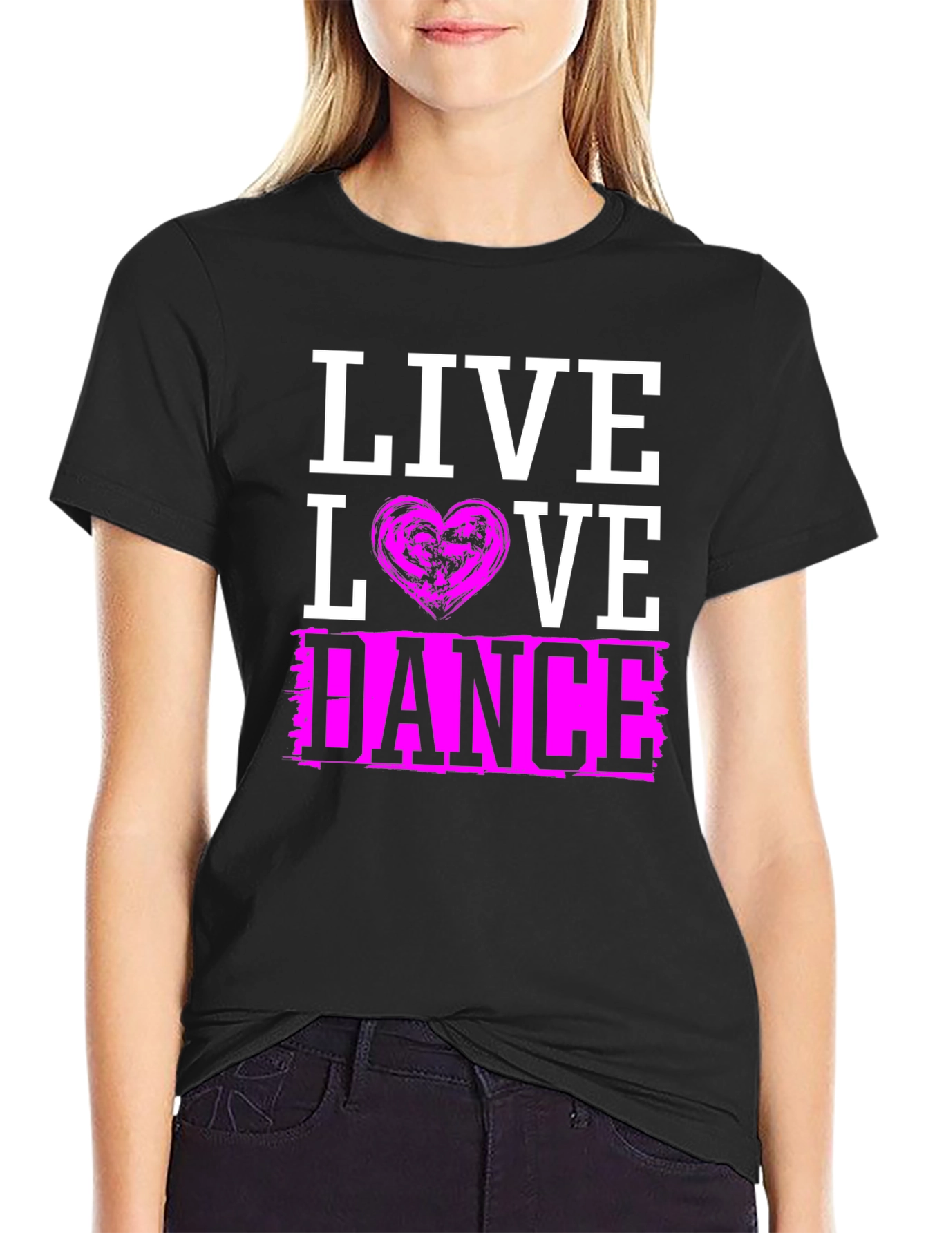 Live Love Dance Graphic T-Shirt