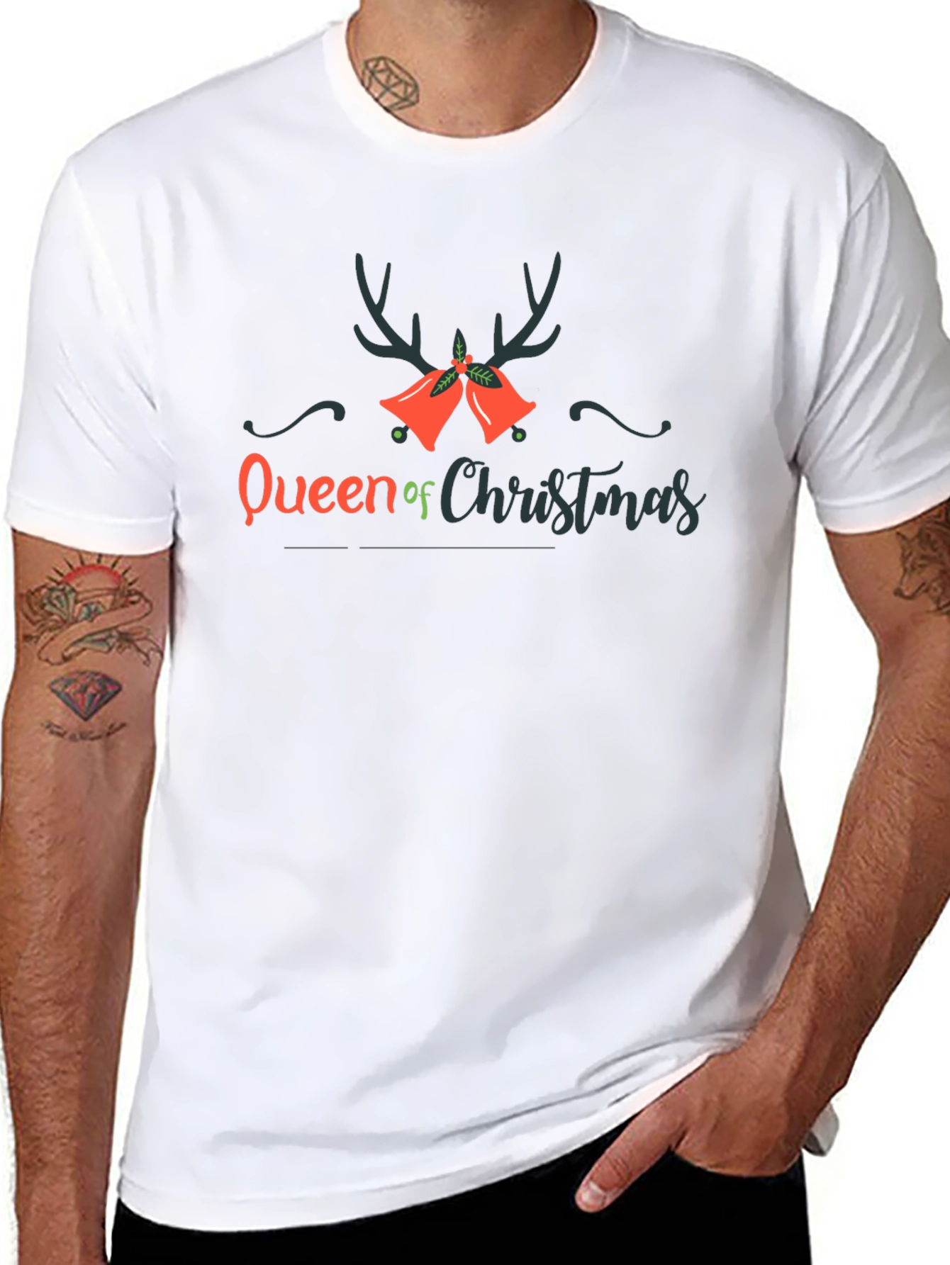 Queen of Christmas Graphic T-Shirt
