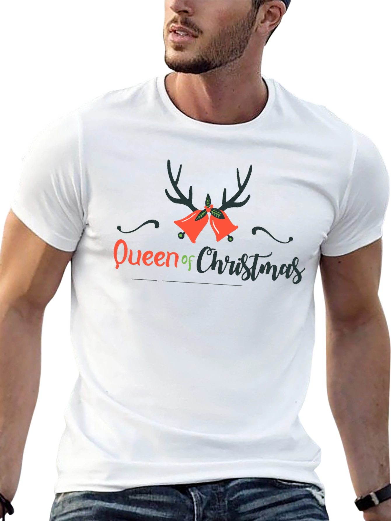 Queen of Christmas Graphic T-Shirt