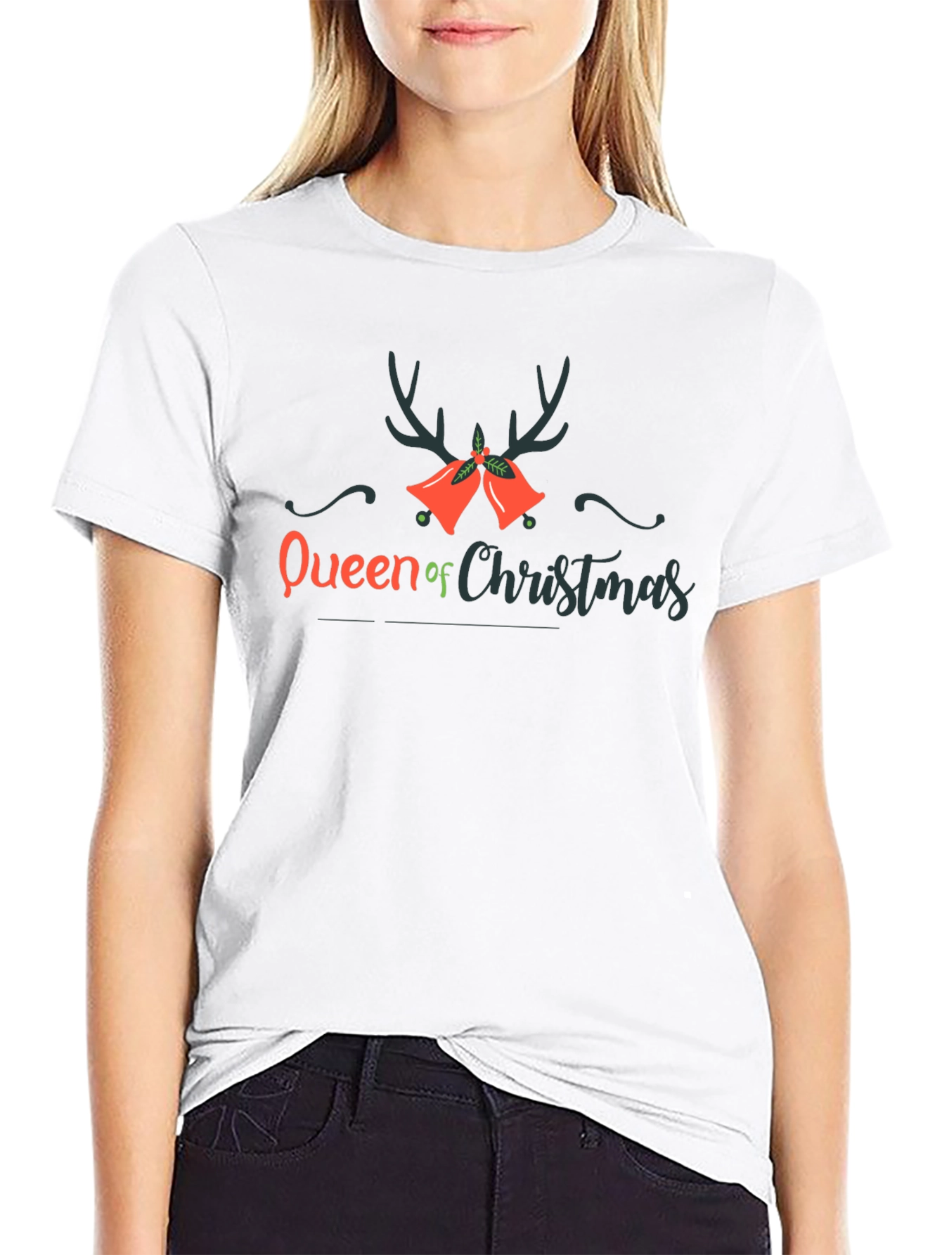 Queen of Christmas Graphic T-Shirt