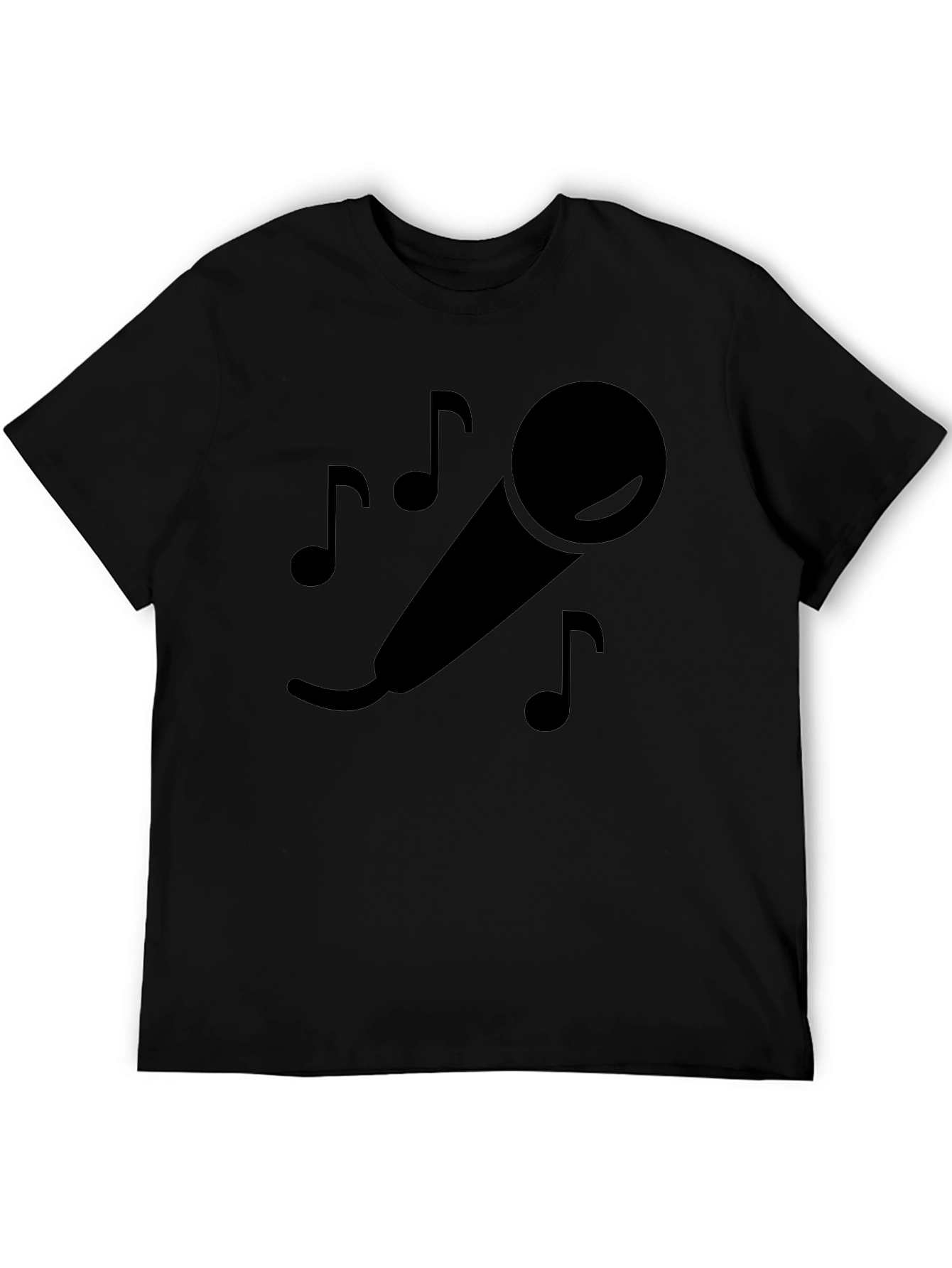 Karaoke King Black Graphic Tee