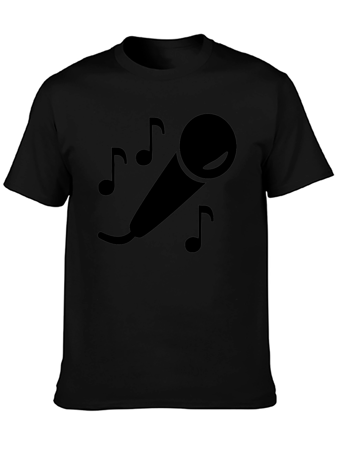 Karaoke King Black Graphic Tee