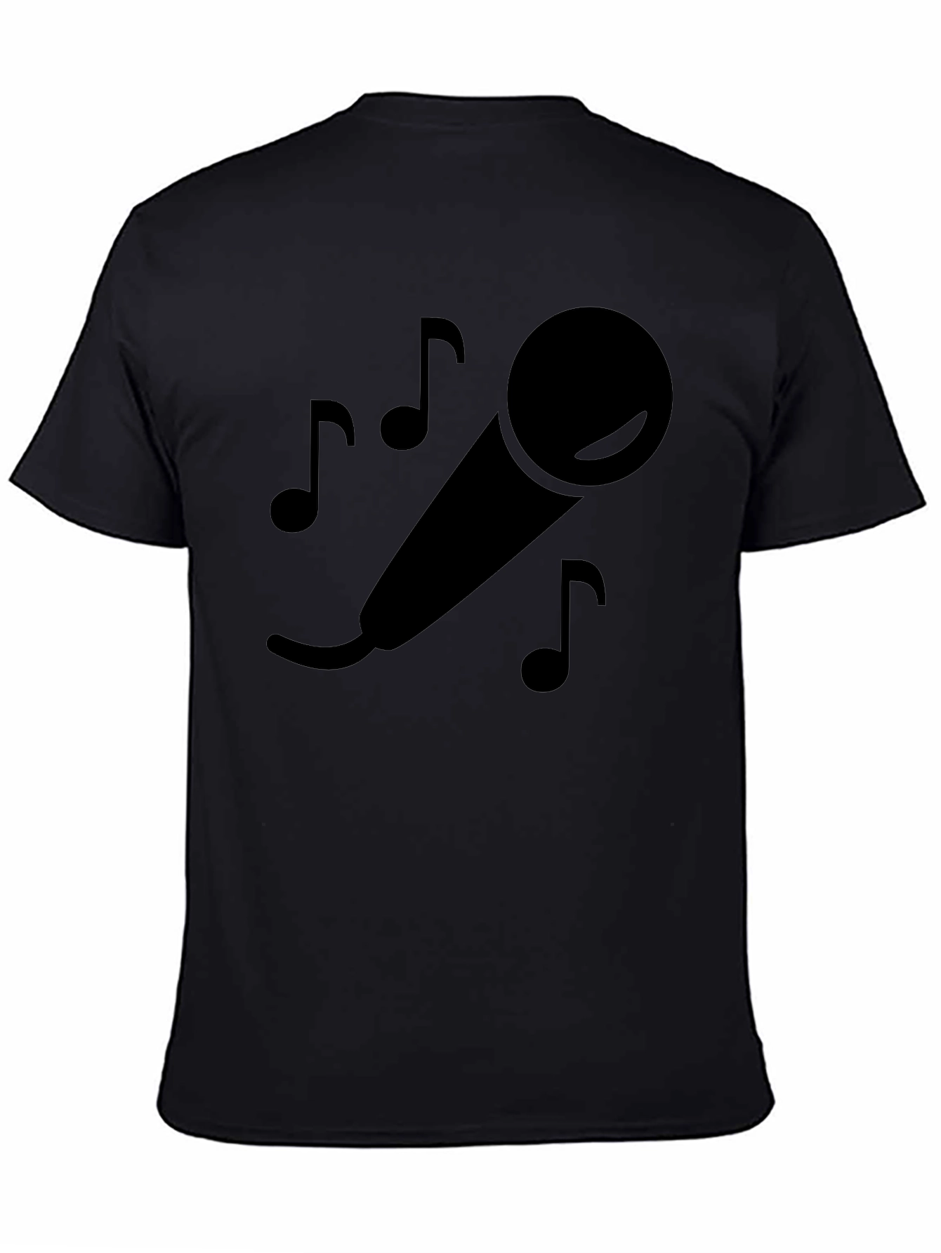 Karaoke King Black Graphic Tee