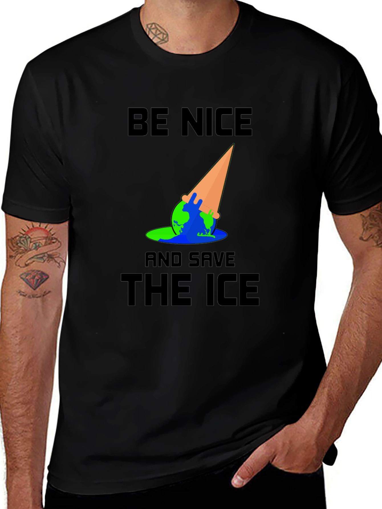 Save the Ice T-Shirt - Global Warming Awareness