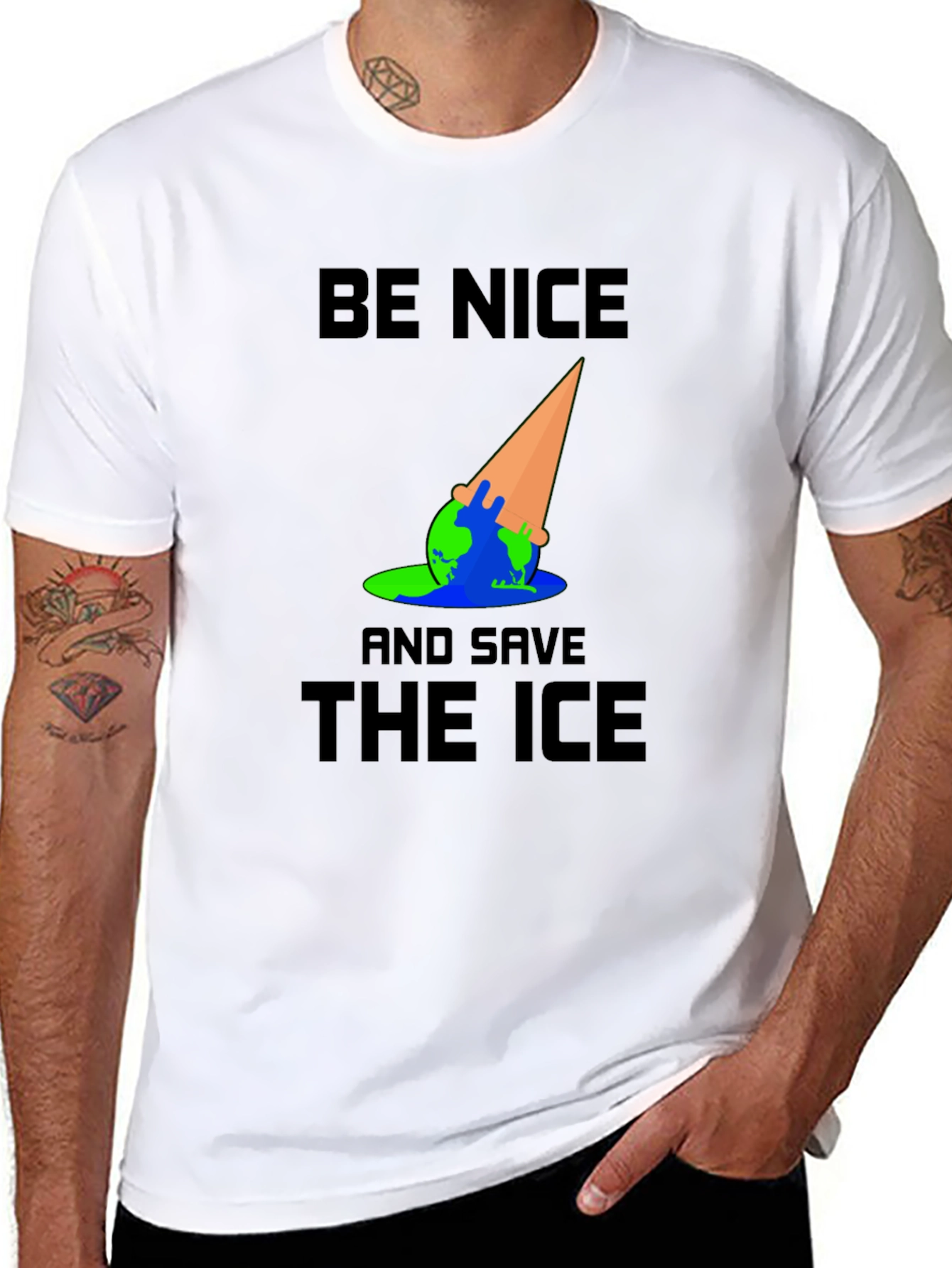 Save the Ice T-Shirt - Global Warming Awareness