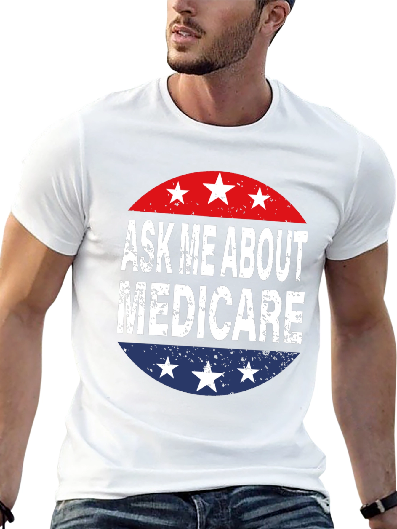 Ask Me About Medicare Graphic T-Shirt