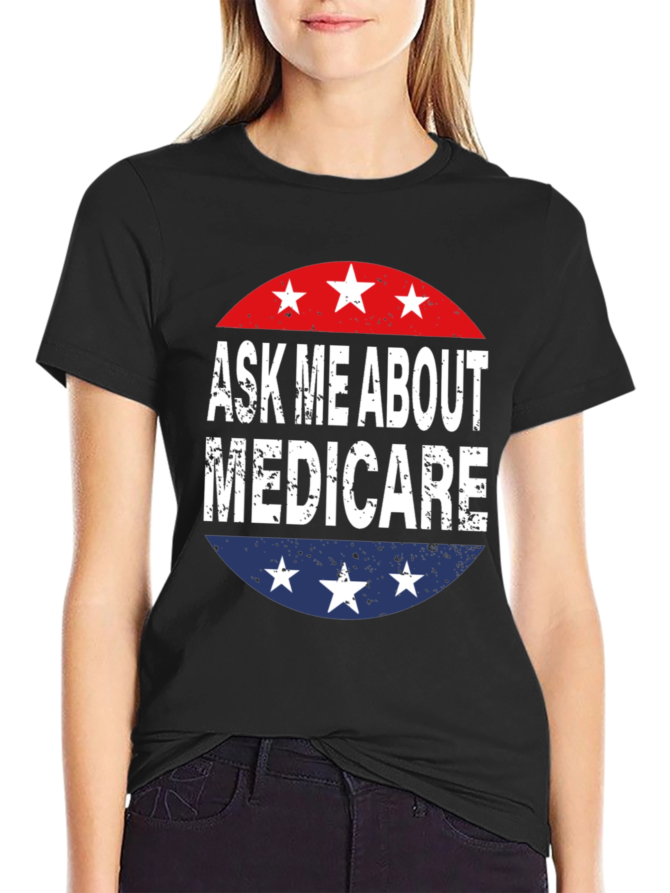 Ask Me About Medicare Graphic T-Shirt