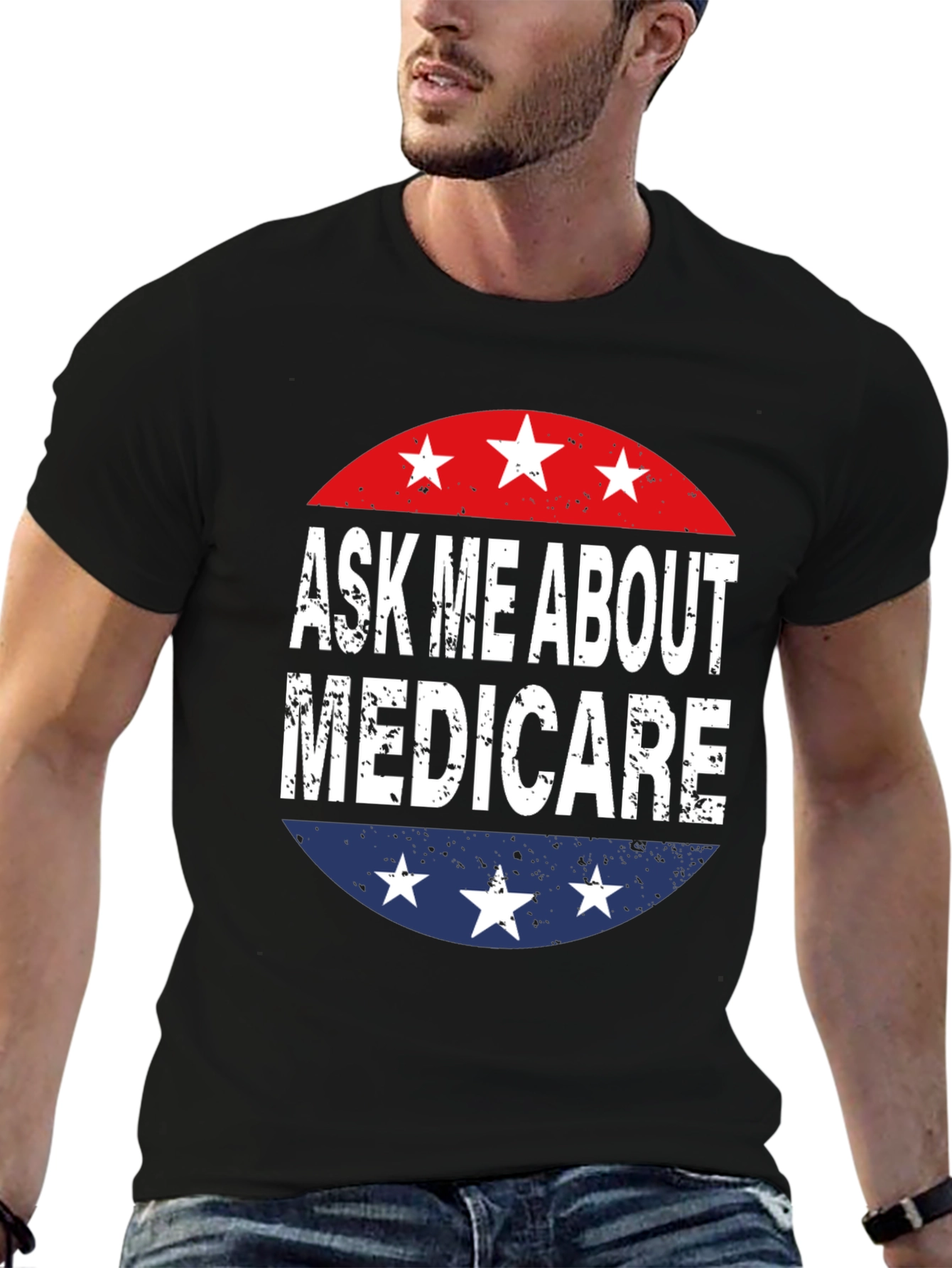 Ask Me About Medicare Graphic T-Shirt