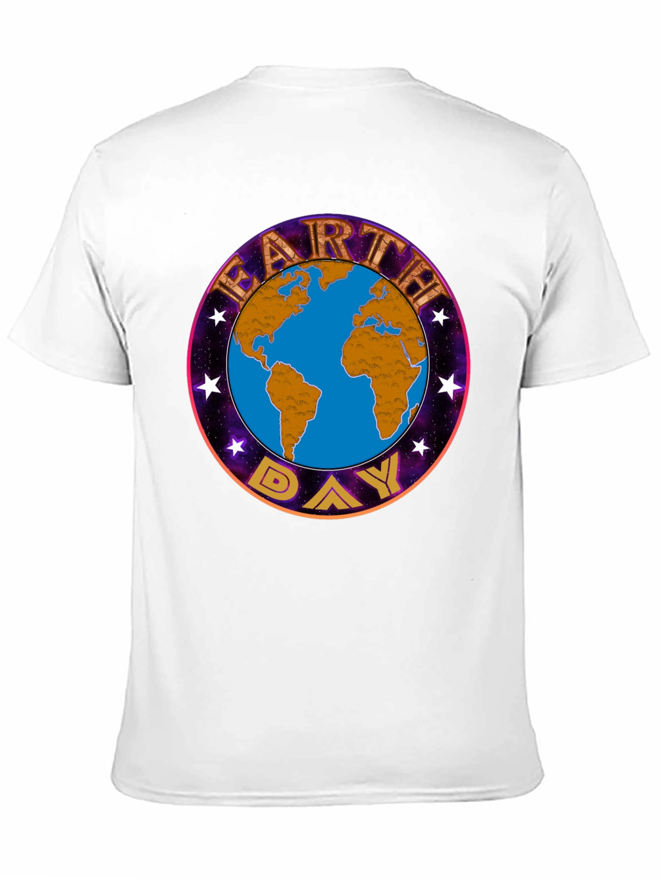 Earth Day Graphic T-Shirt - Black