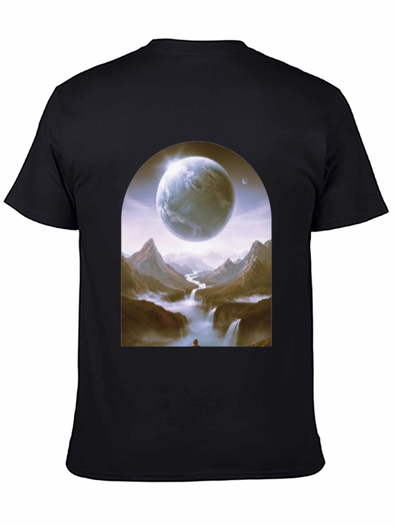 Planetary Vista T-Shirt - Black