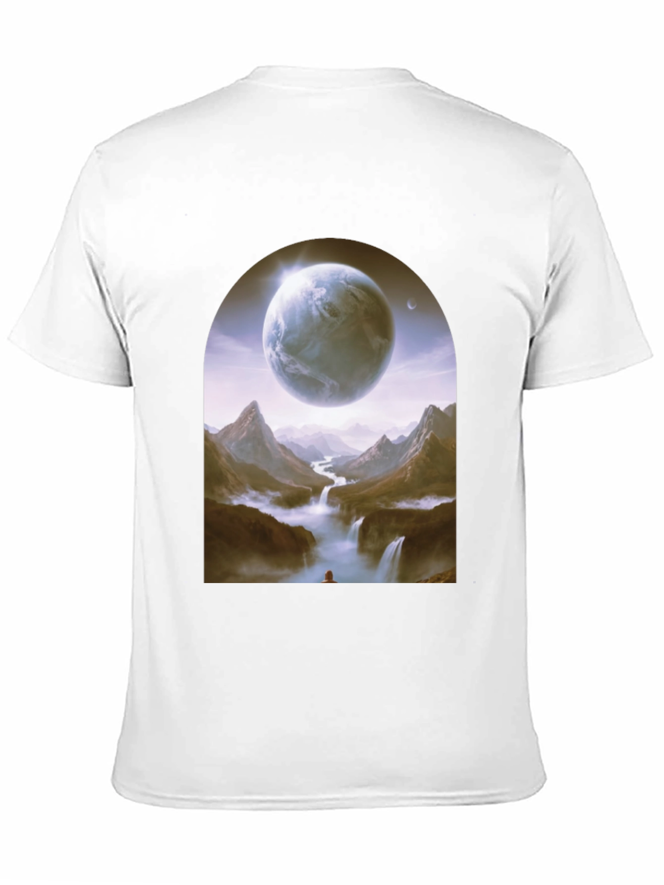 Planetary Vista T-Shirt - Black