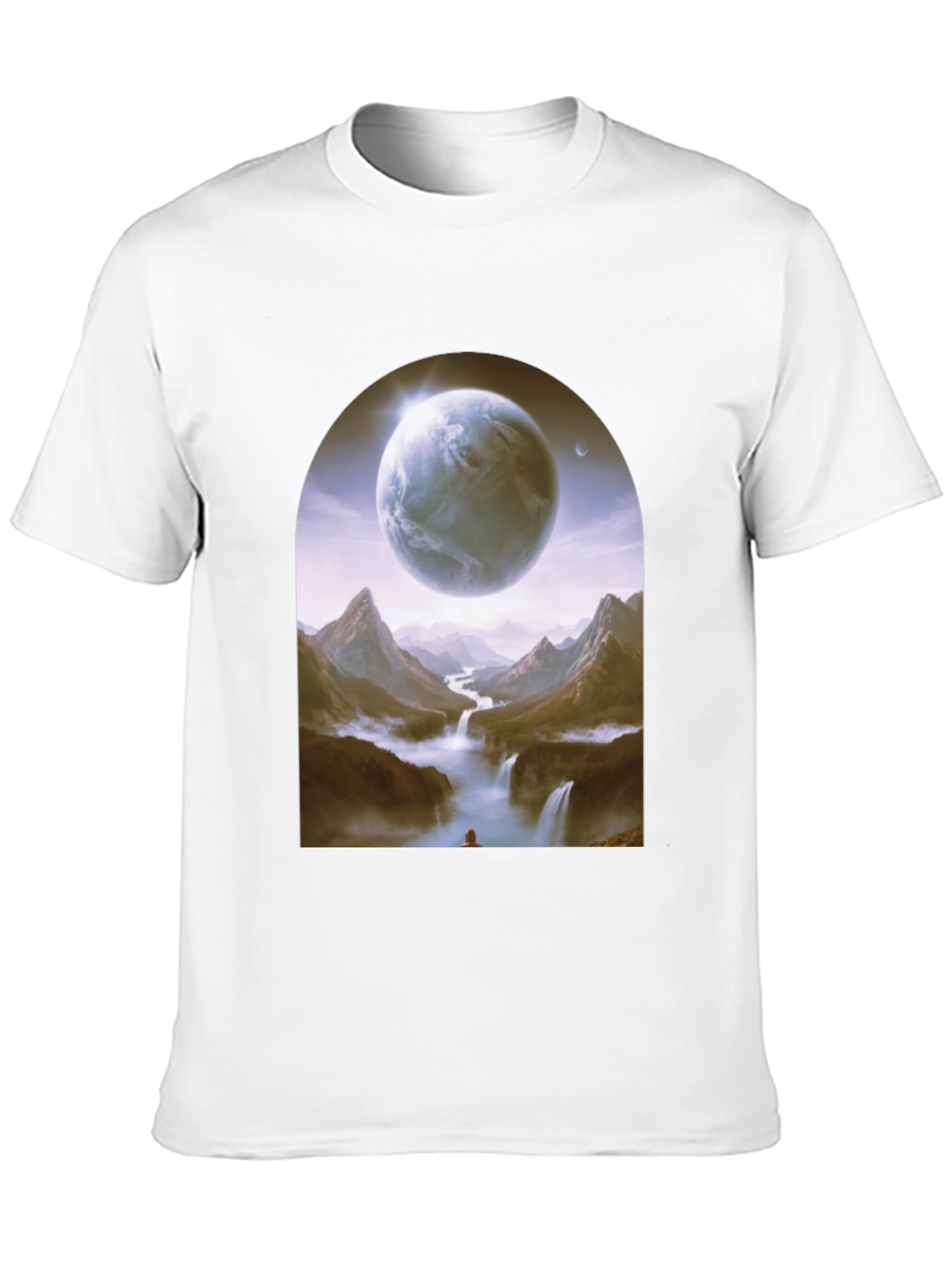Planetary Vista T-Shirt - Black