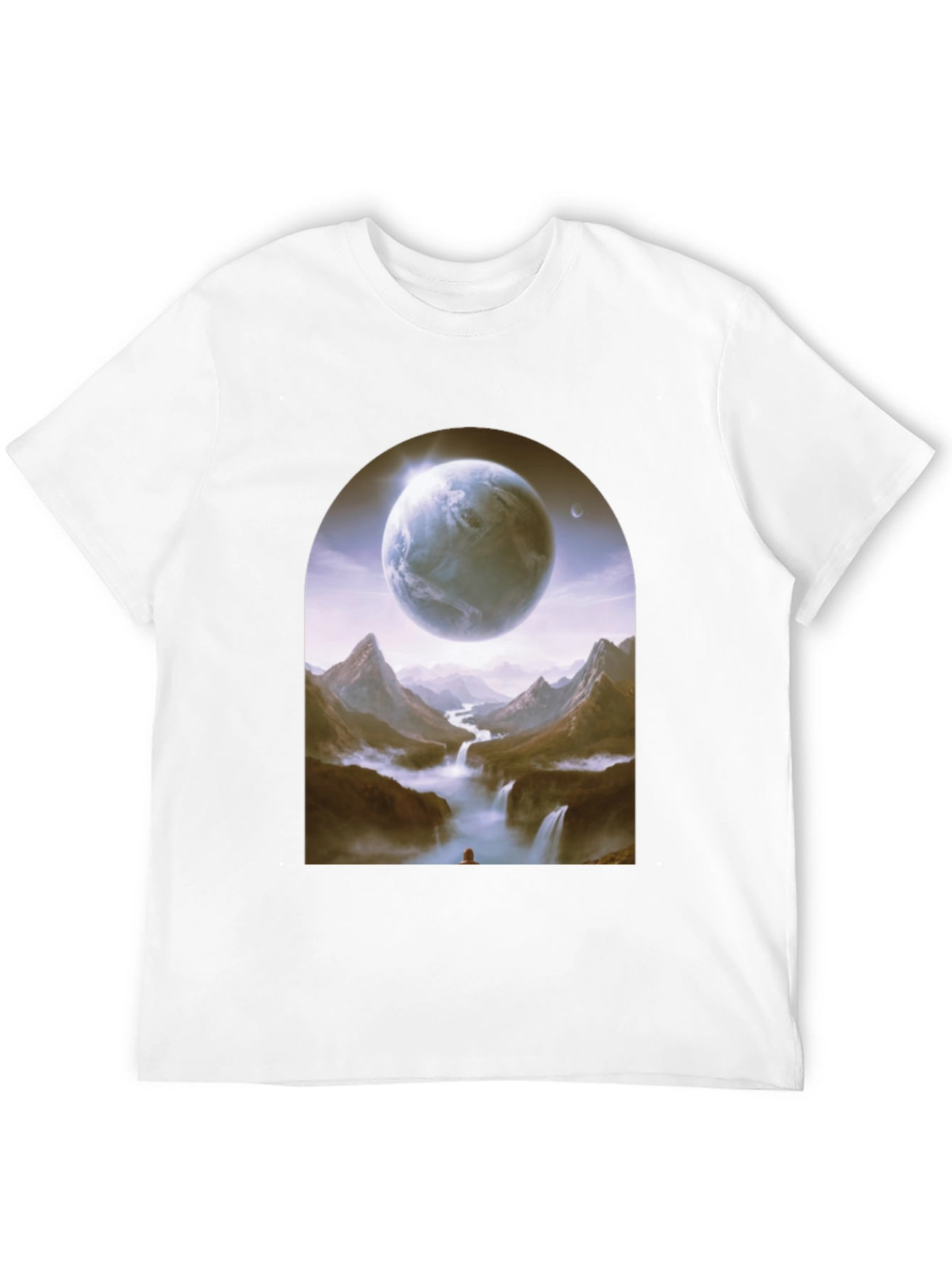 Planetary Vista T-Shirt - Black