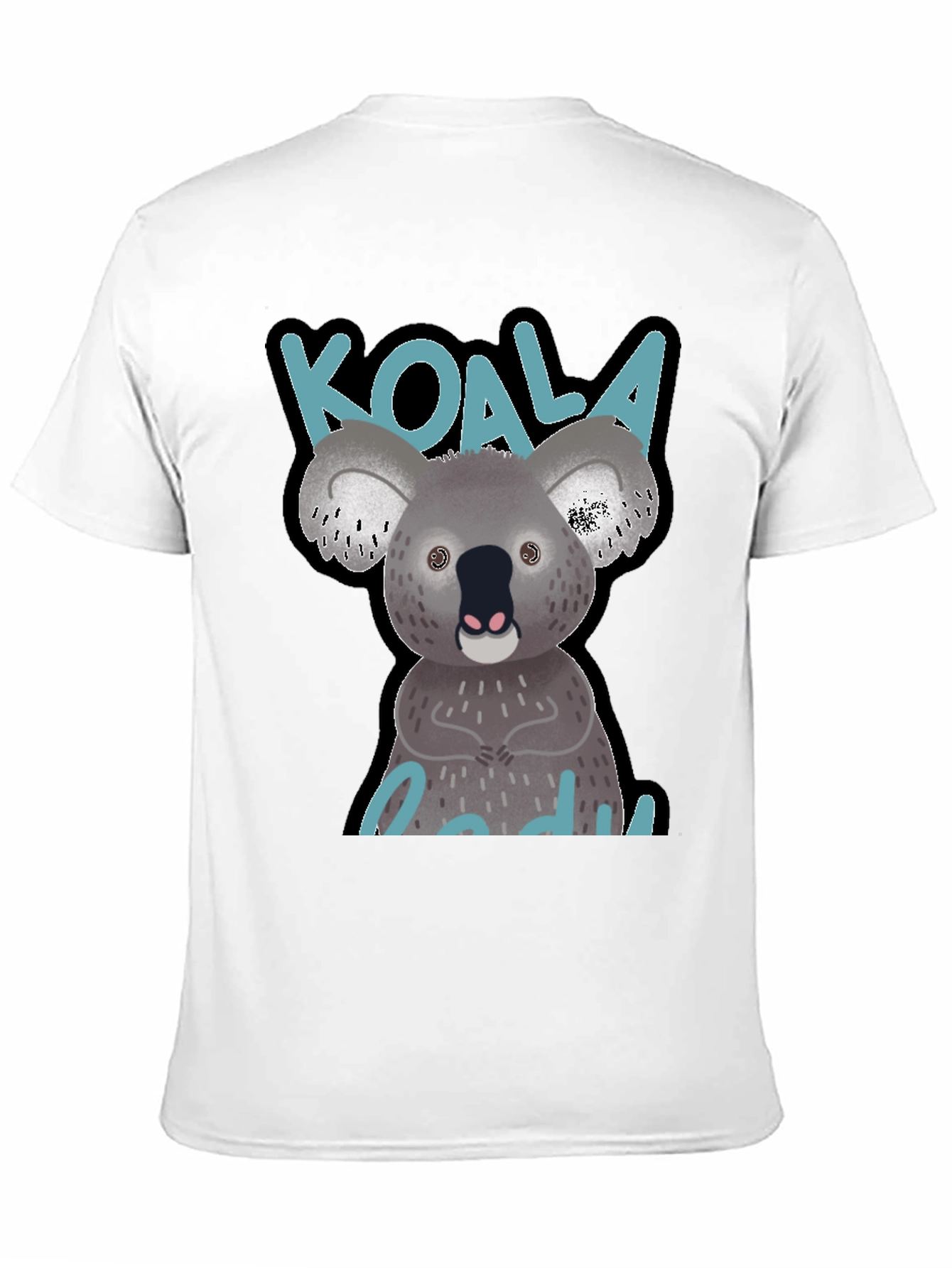 Koala Buddy Black T-Shirt
