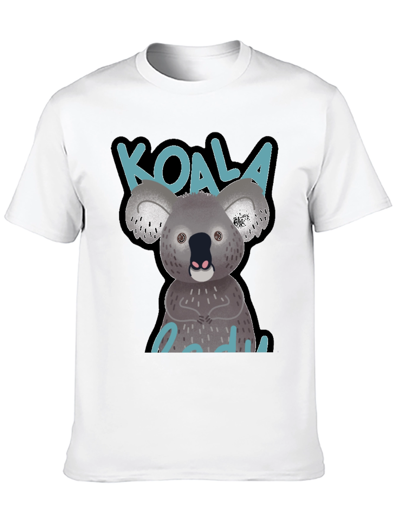 Koala Buddy Black T-Shirt