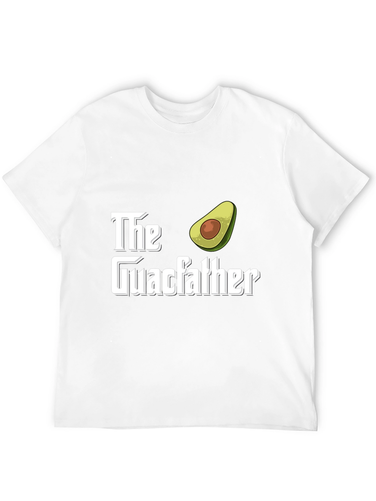 The Guacfather Avocado Graphic T-Shirt - Black