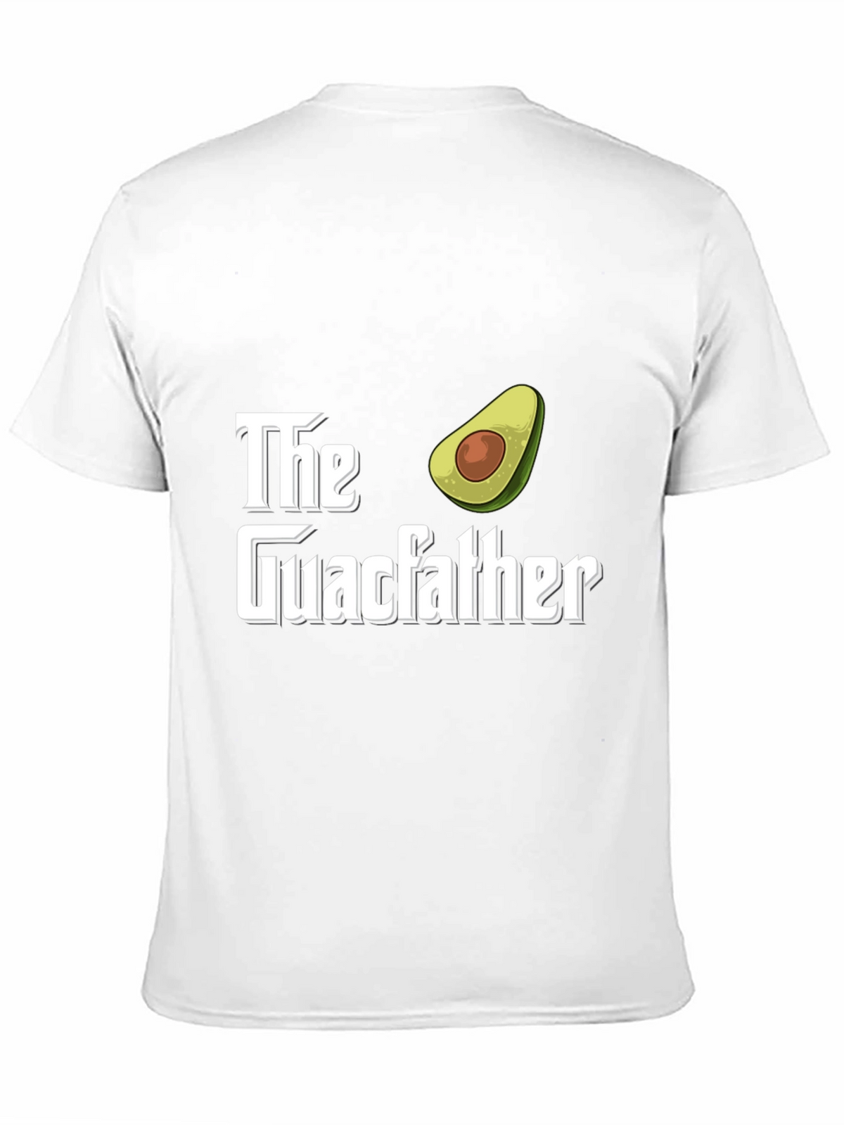 The Guacfather Avocado Graphic T-Shirt - Black