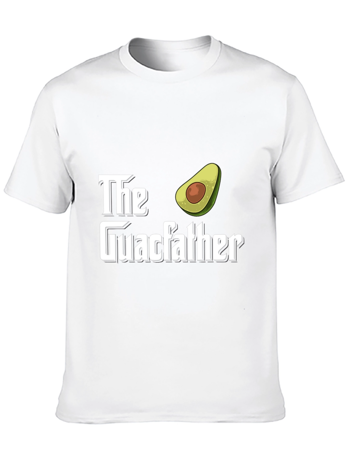 The Guacfather Avocado Graphic T-Shirt - Black