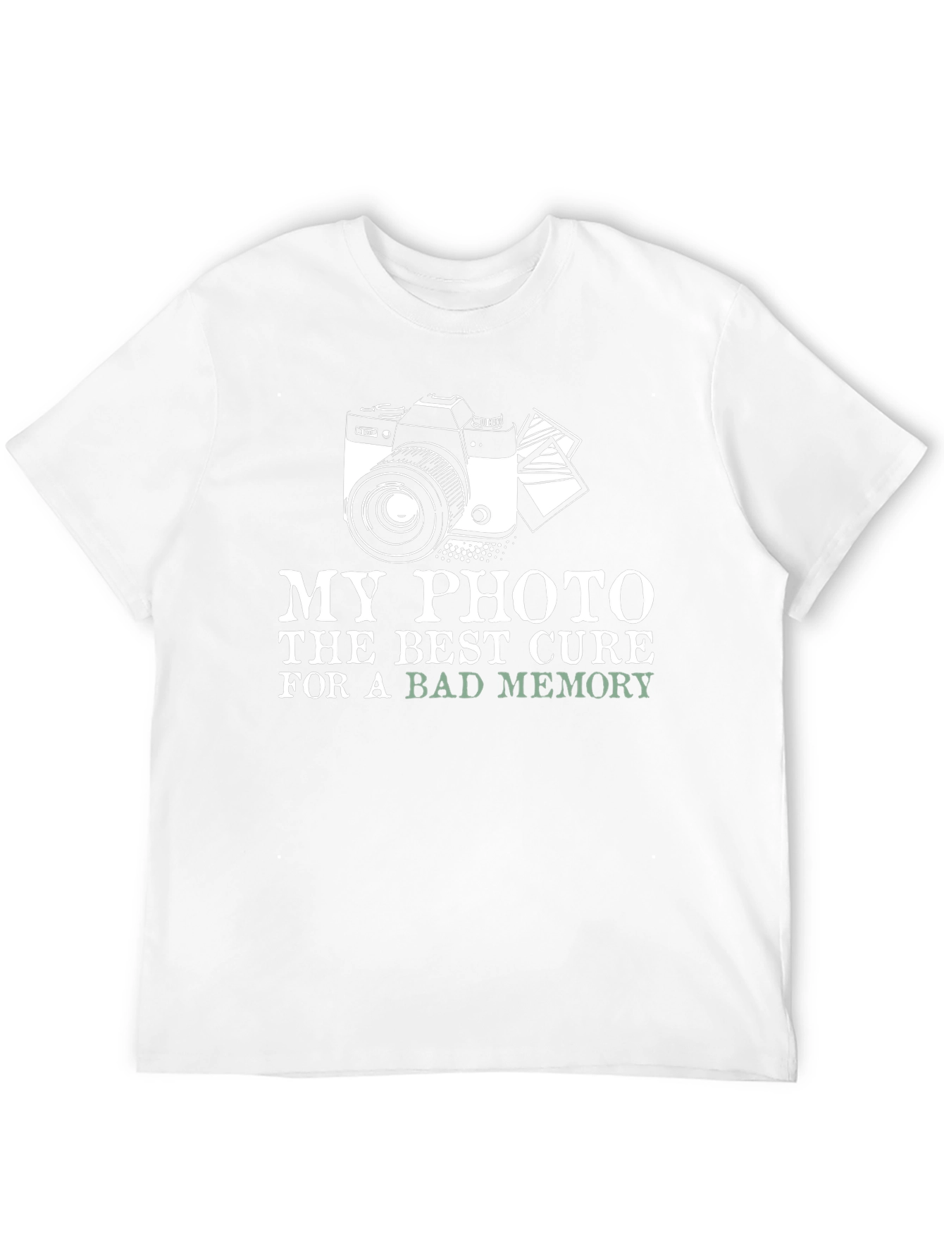 Camera Graphic T-Shirt - Memory Cure Tee