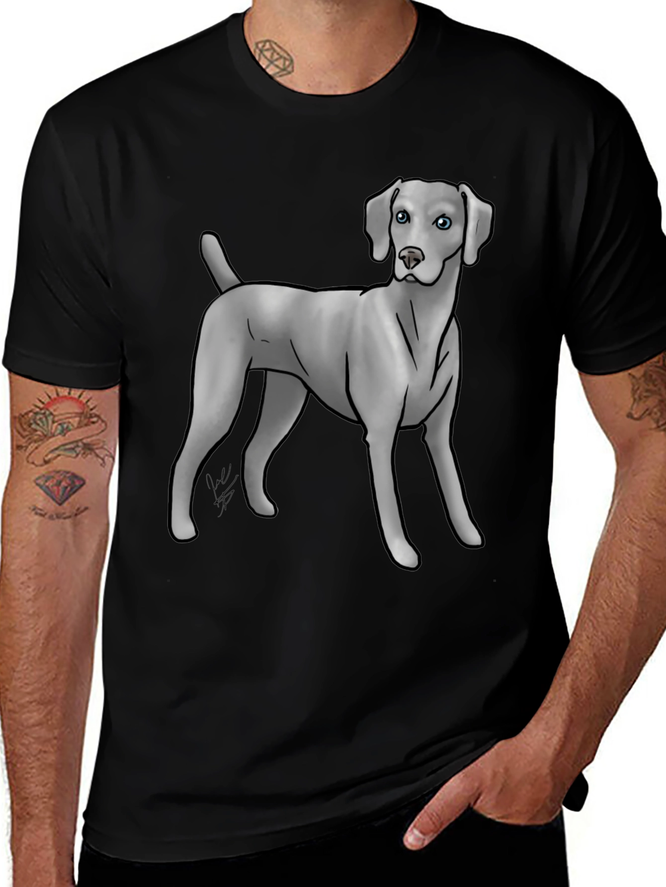 Dog Breed Graphic Tee - Stylish Comfort