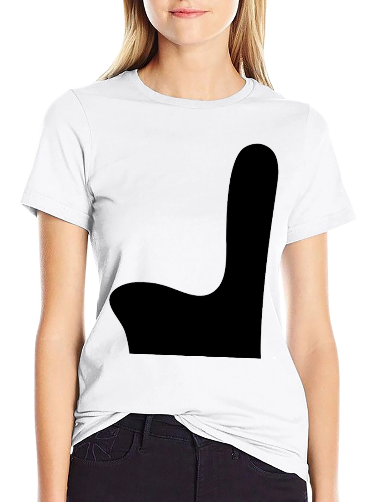 Mens Black Graphic Tee - Novelty Chair Design
