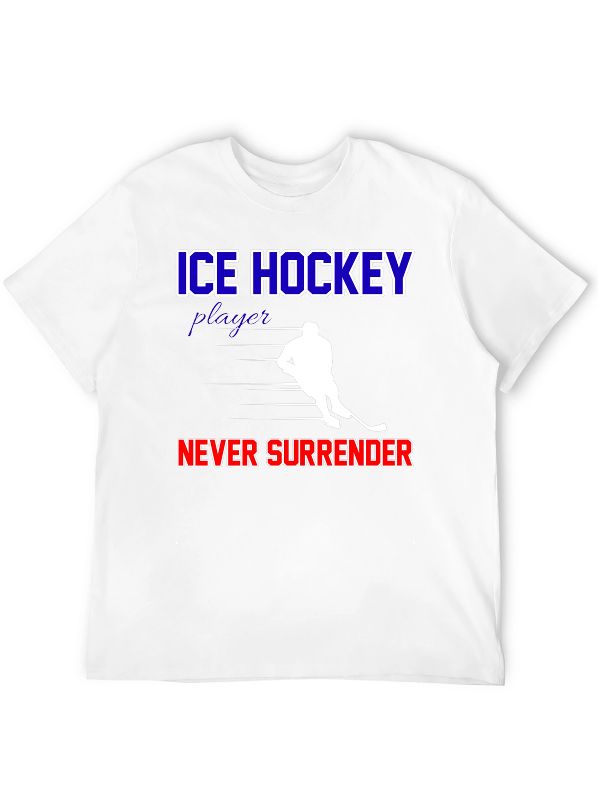 Ice Hockey Never Surrender Graphic T-Shirt