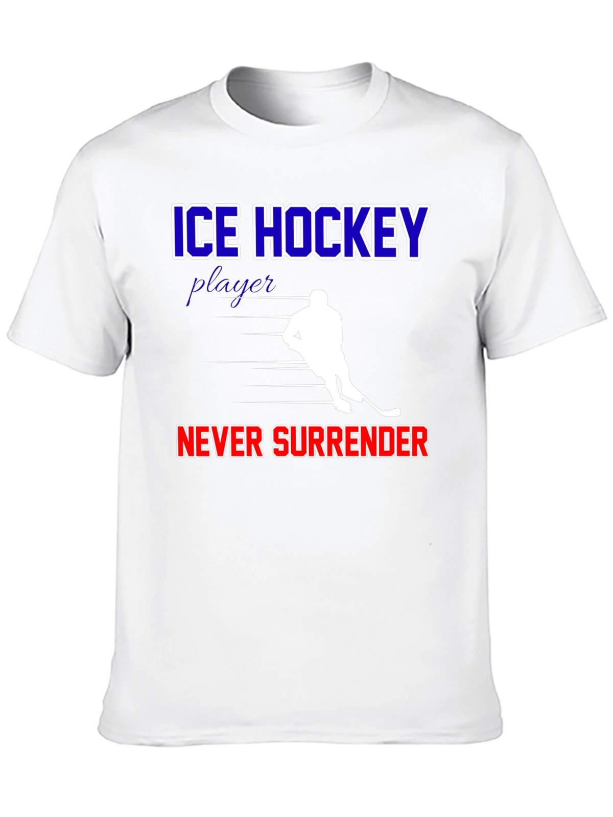 Ice Hockey Never Surrender Graphic T-Shirt
