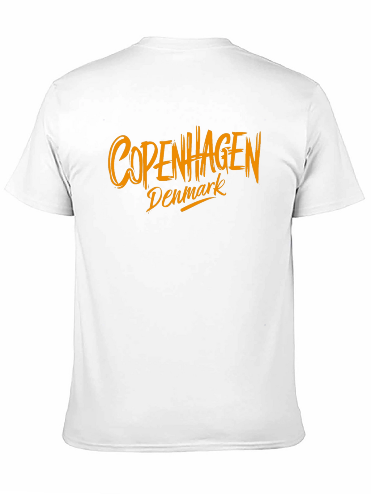 Copenhagen Denmark Graphic Tee - Black Cotton Casual Shirt