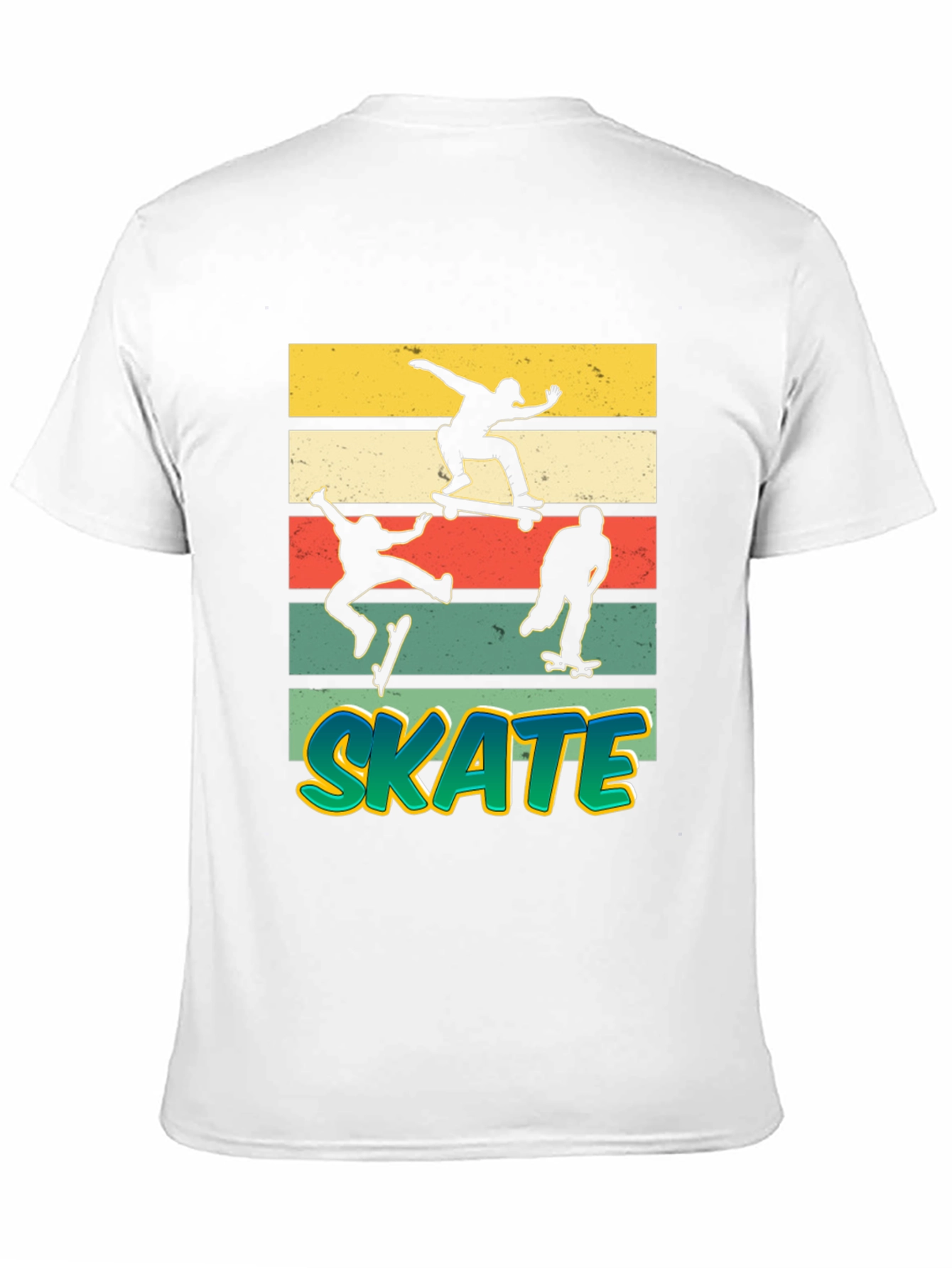 Cool Skateboarding Silhouette T-Shirt