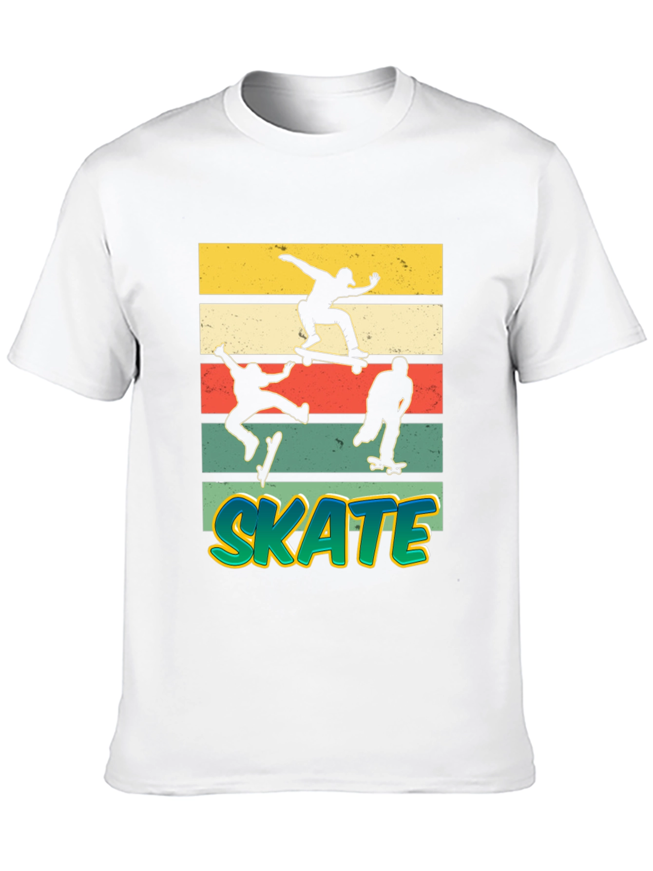 Cool Skateboarding Silhouette T-Shirt