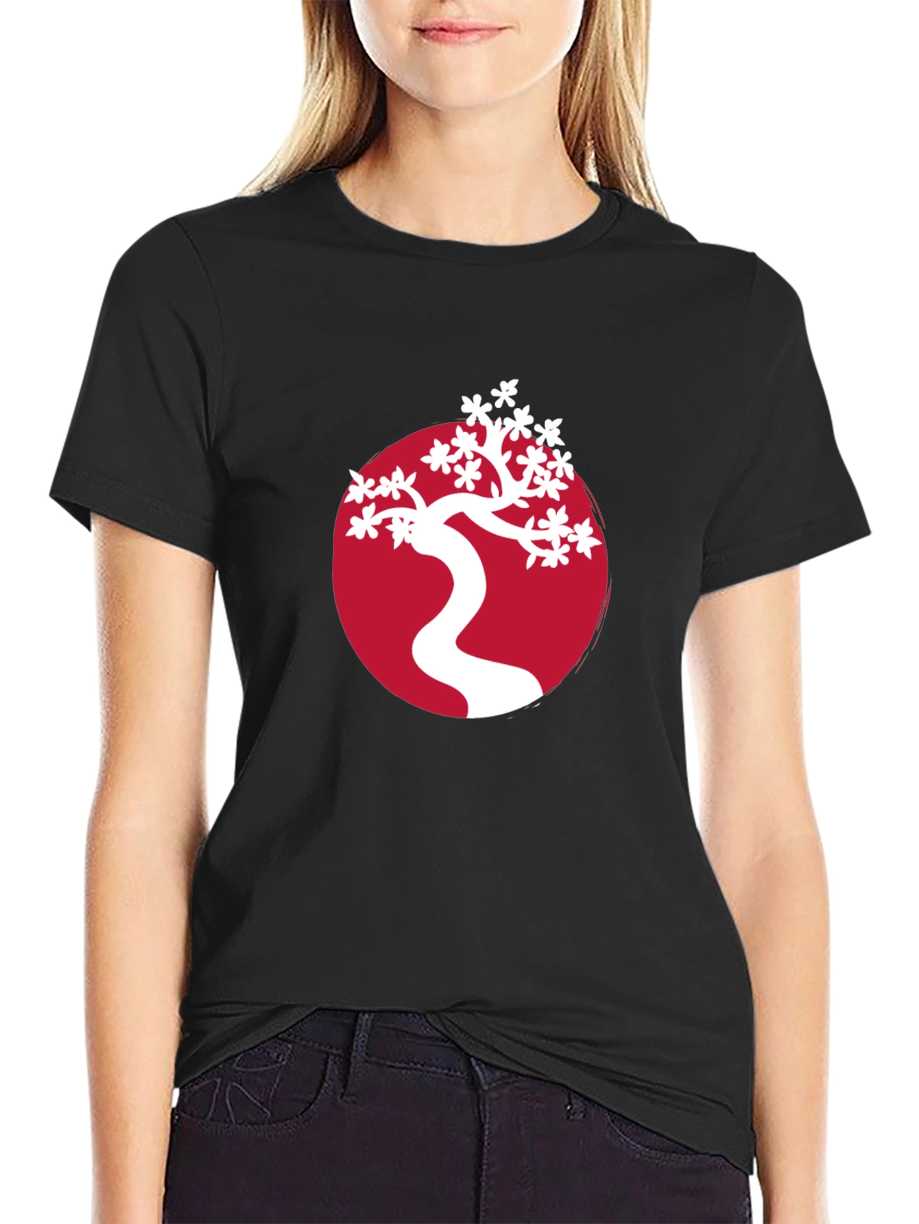 Bonsai Tree Graphic Tee - Stylish Japanese Art Shirt