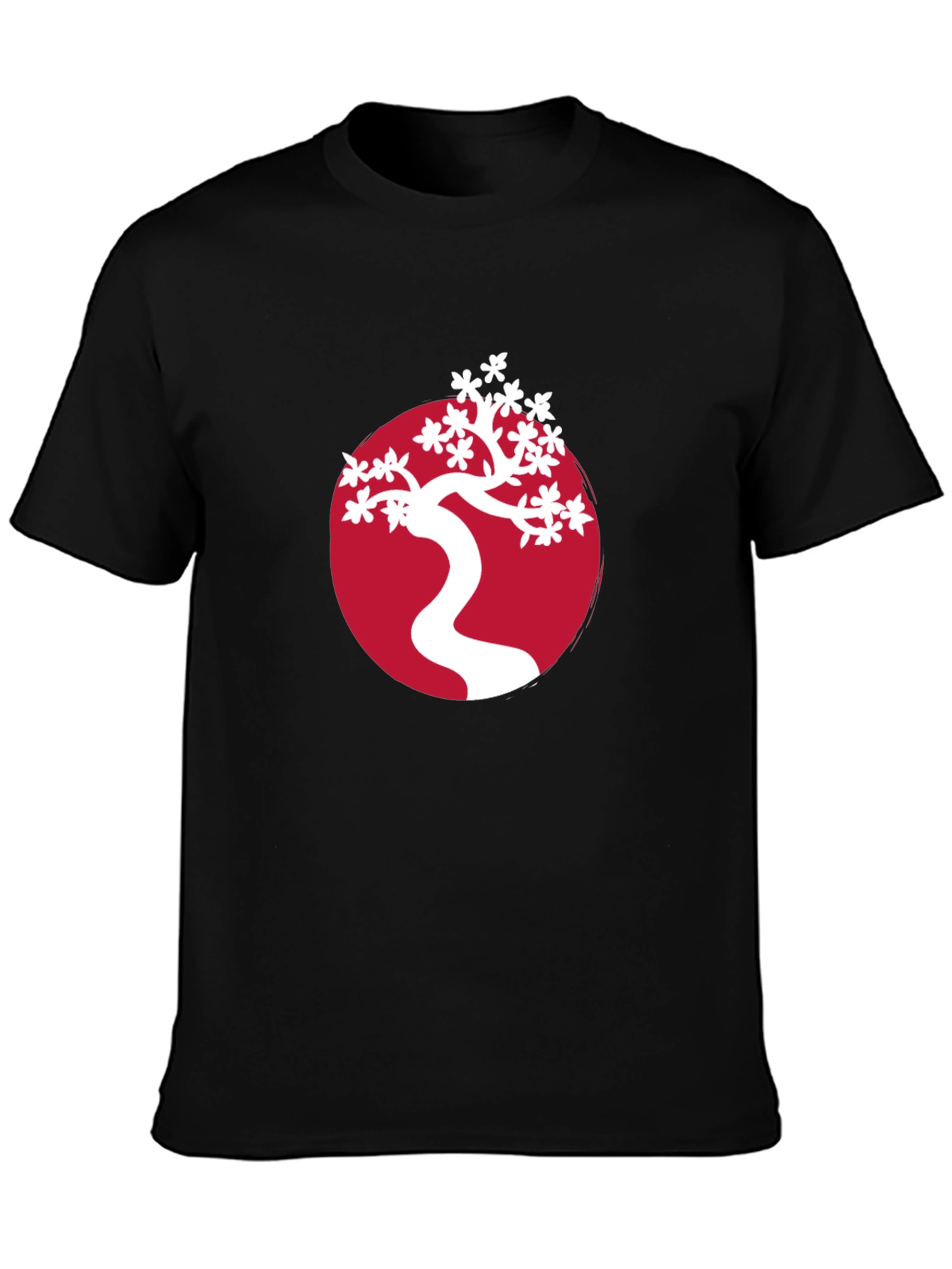 Bonsai Tree Graphic Tee - Stylish Japanese Art Shirt