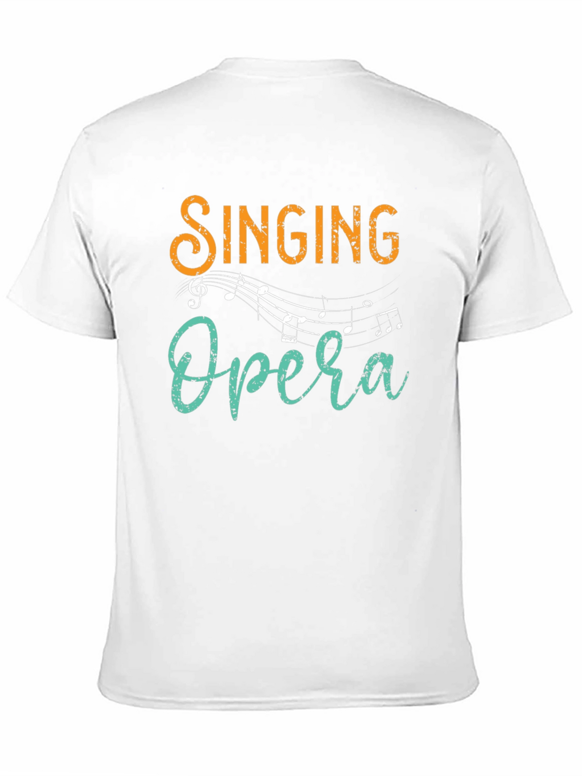 Singing Opera Graphic Tee - Black