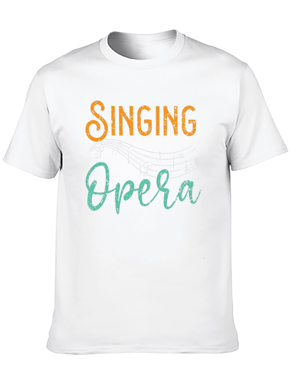 Singing Opera Graphic Tee - Black