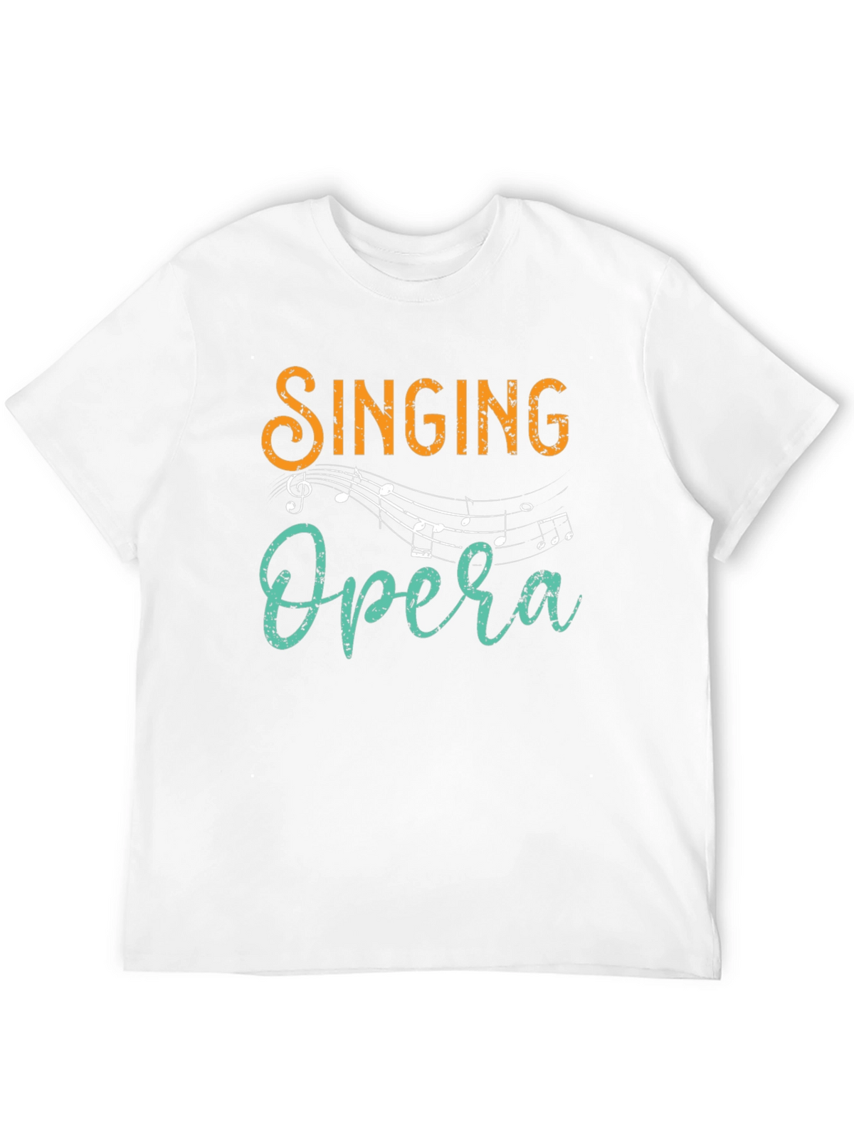 Singing Opera Graphic Tee - Black