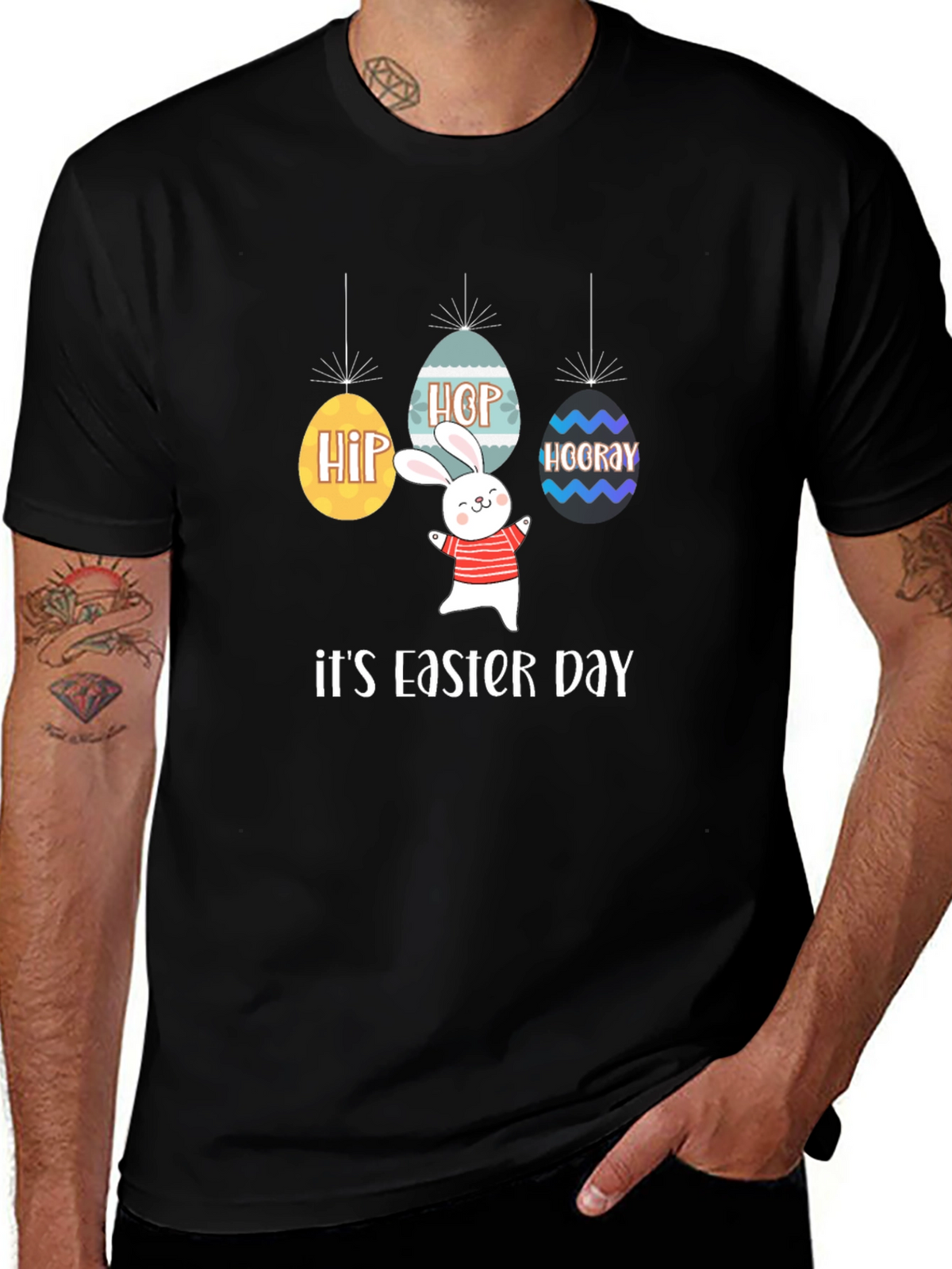 Hip Hop Hooray Easter Day T-Shirt