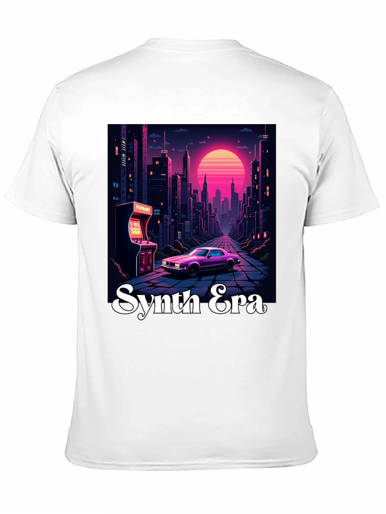 Synth Era T-Shirt: Retro 80s Style